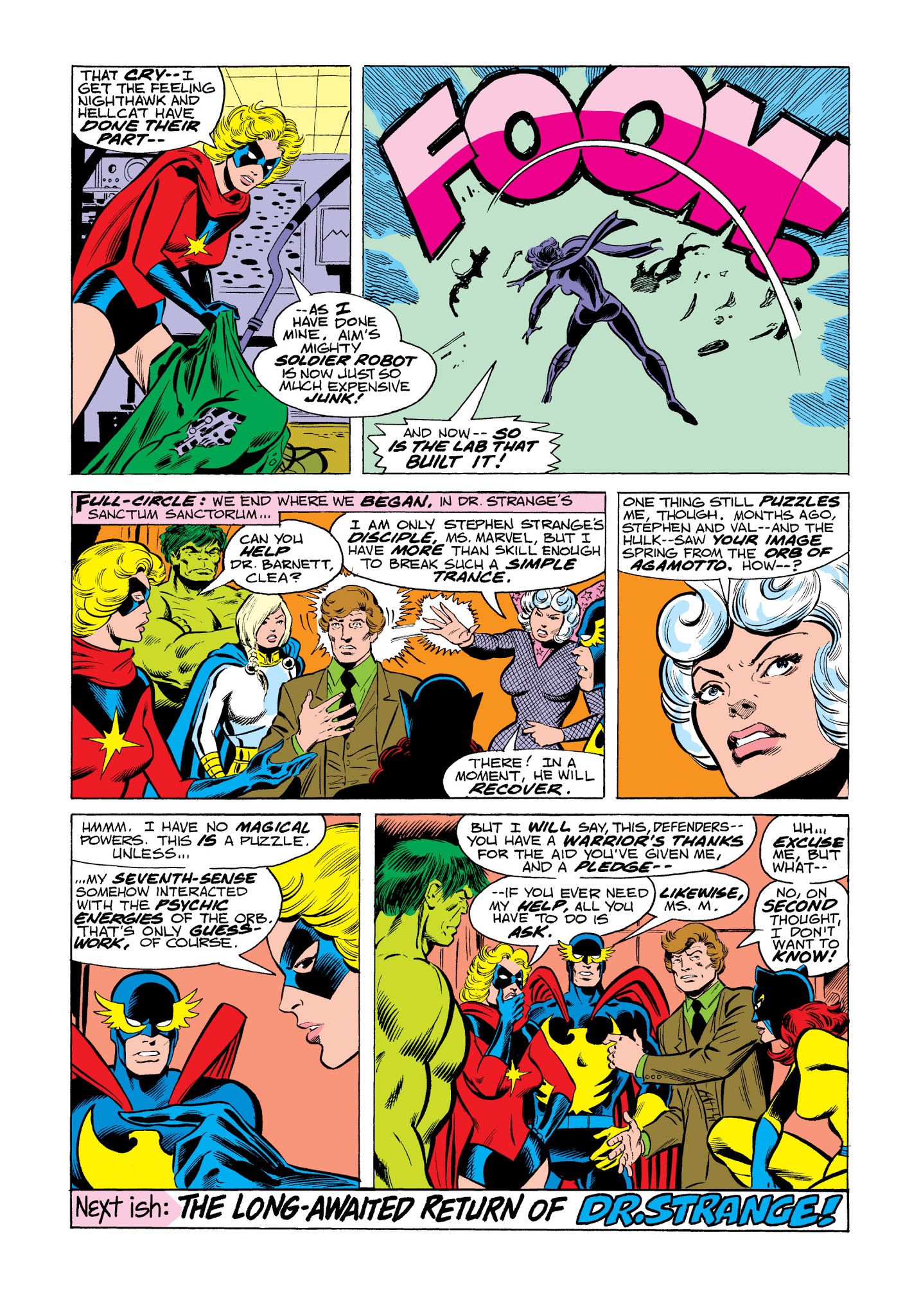 Read online Marvel Masterworks: The Defenders comic -  Issue # TPB 6 (Part 3) - 93