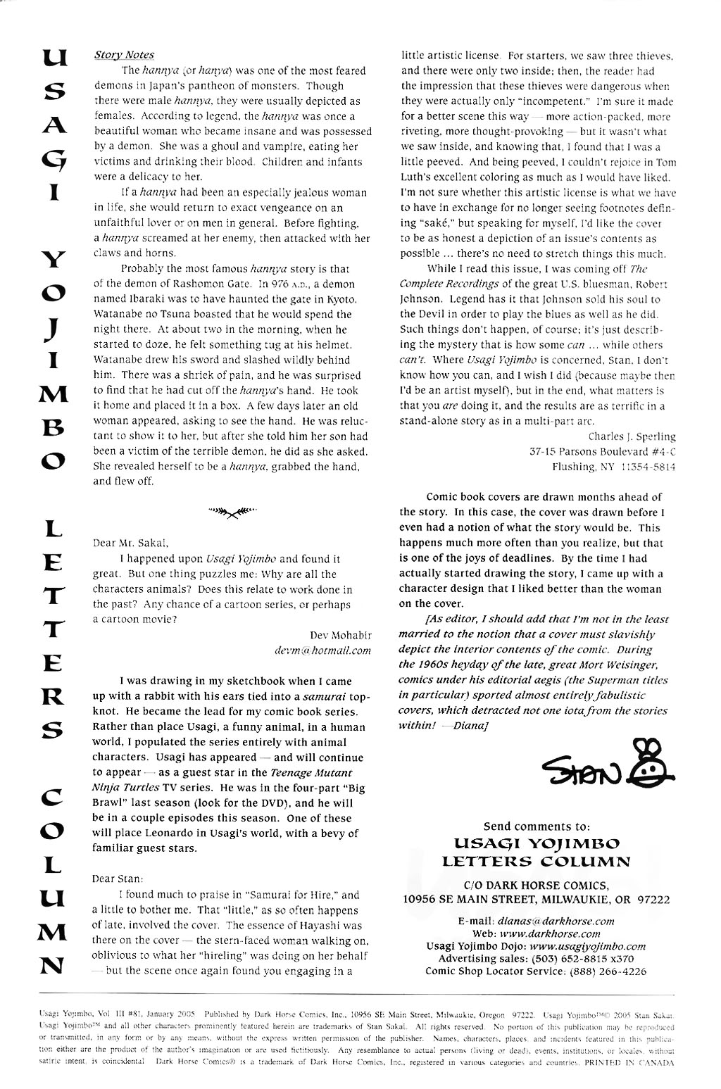 Read online Usagi Yojimbo (1996) comic -  Issue #81 - 2