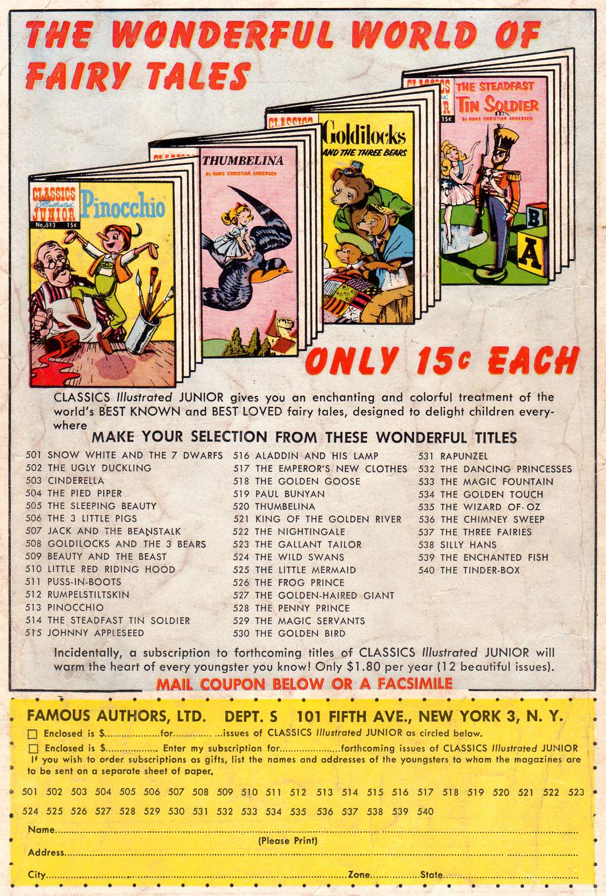 Read online Classics Illustrated Junior comic -  Issue #524 - 36