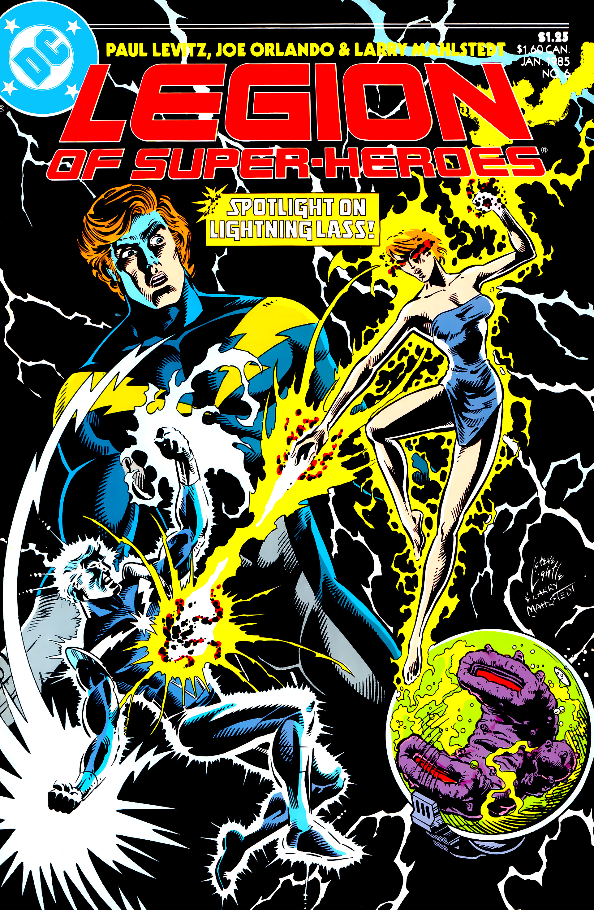 Read online Legion of Super-Heroes (1984) comic -  Issue #6 - 1