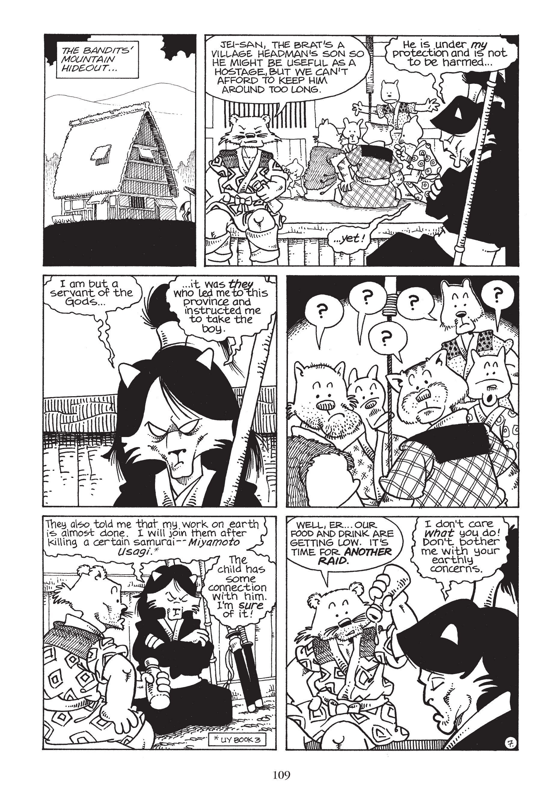 Read online Usagi Yojimbo (1987) comic -  Issue # _TPB 6 - 108