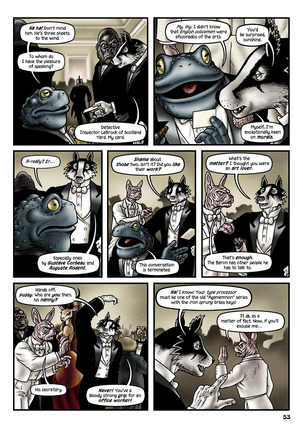 Read online Grandville Bête Noire comic -  Issue # TPB - 56