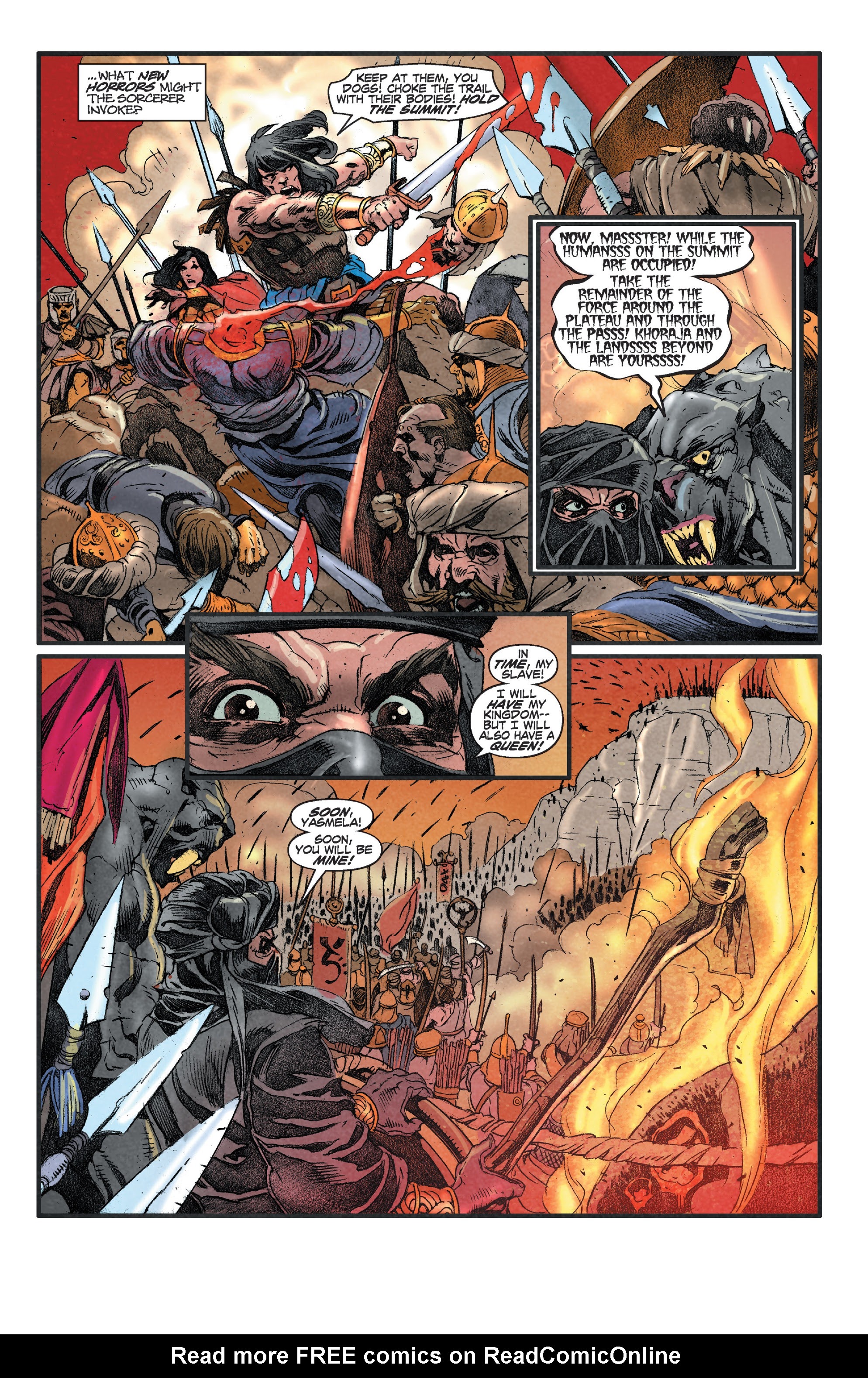 Read online Conan Chronicles Epic Collection comic -  Issue # TPB The Battle of Shamla Pass (Part 2) - 16
