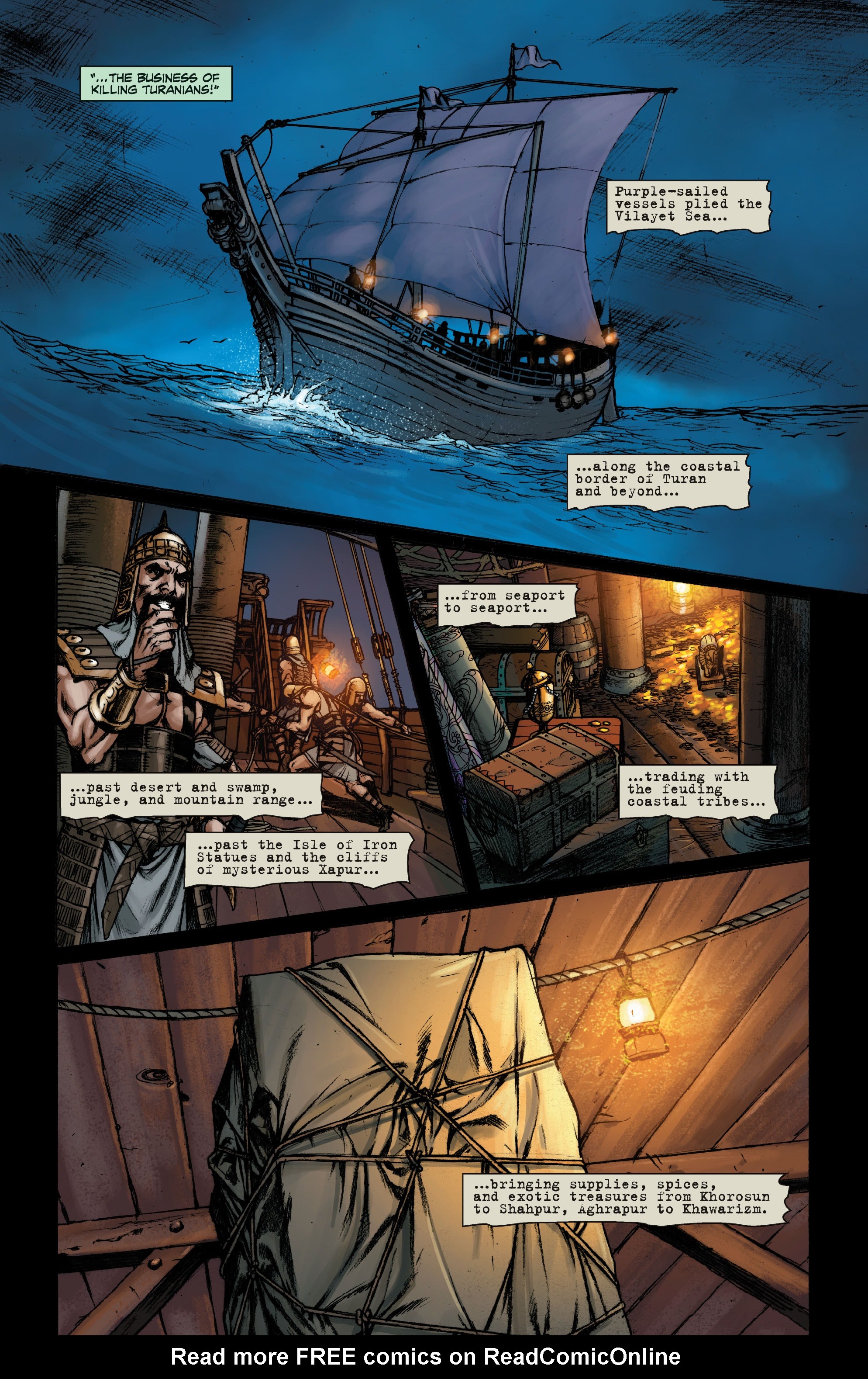 Read online Conan Chronicles Epic Collection comic -  Issue # TPB Blood In His Wake (Part 3) - 78