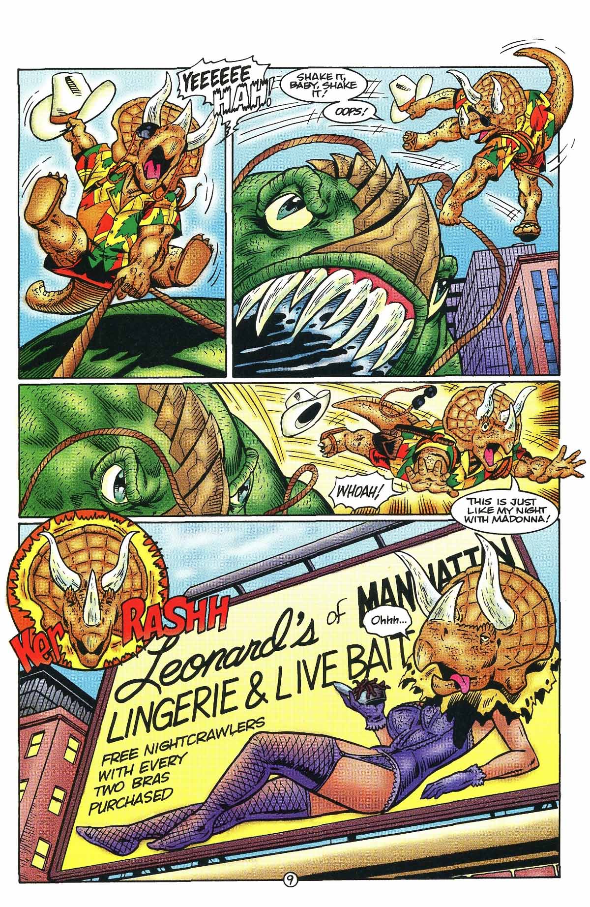 Read online Dinosaurs For Hire comic -  Issue #12 - 12