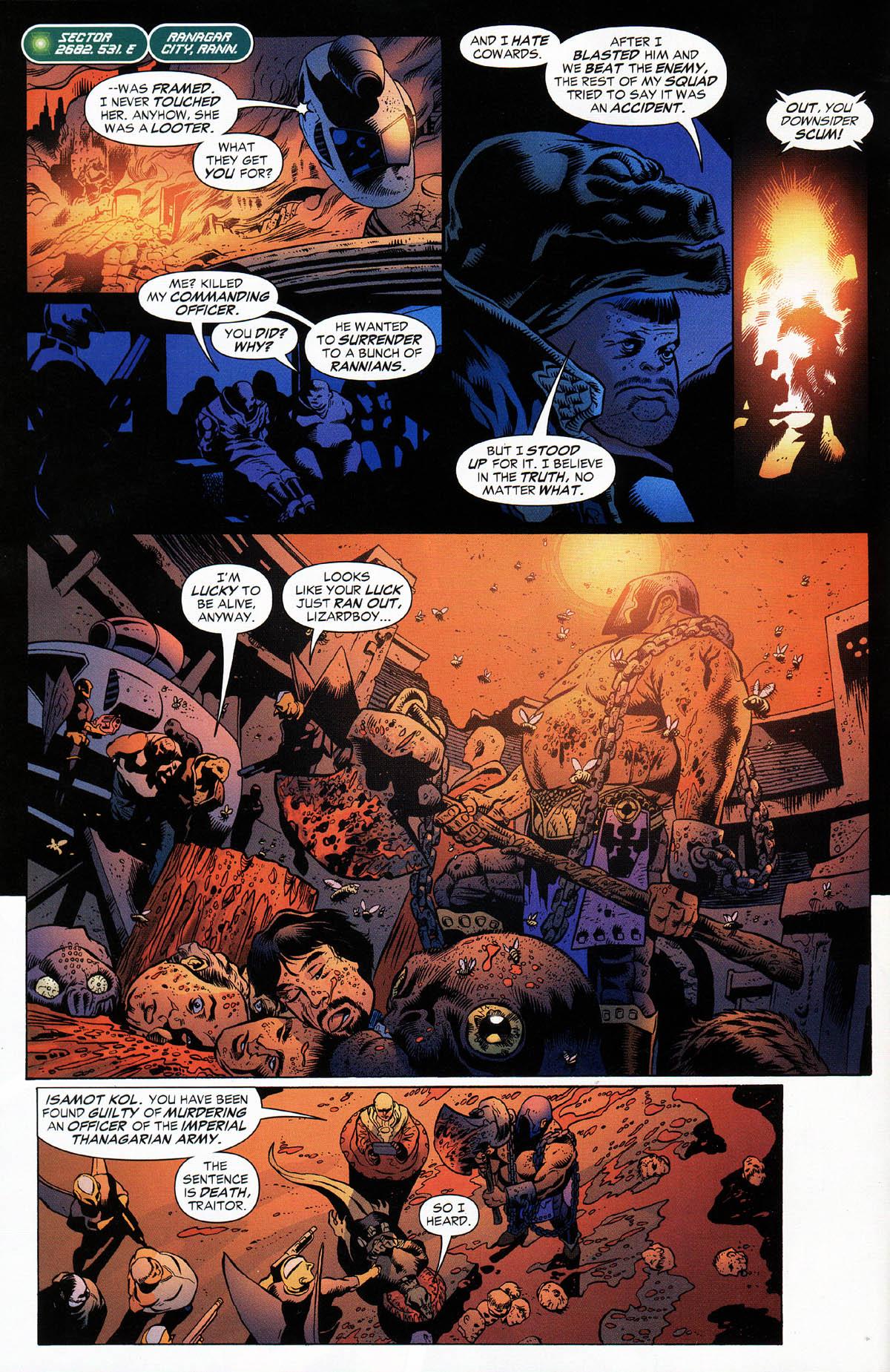 Read online Green Lantern Corps: Recharge comic -  Issue #1 - 13