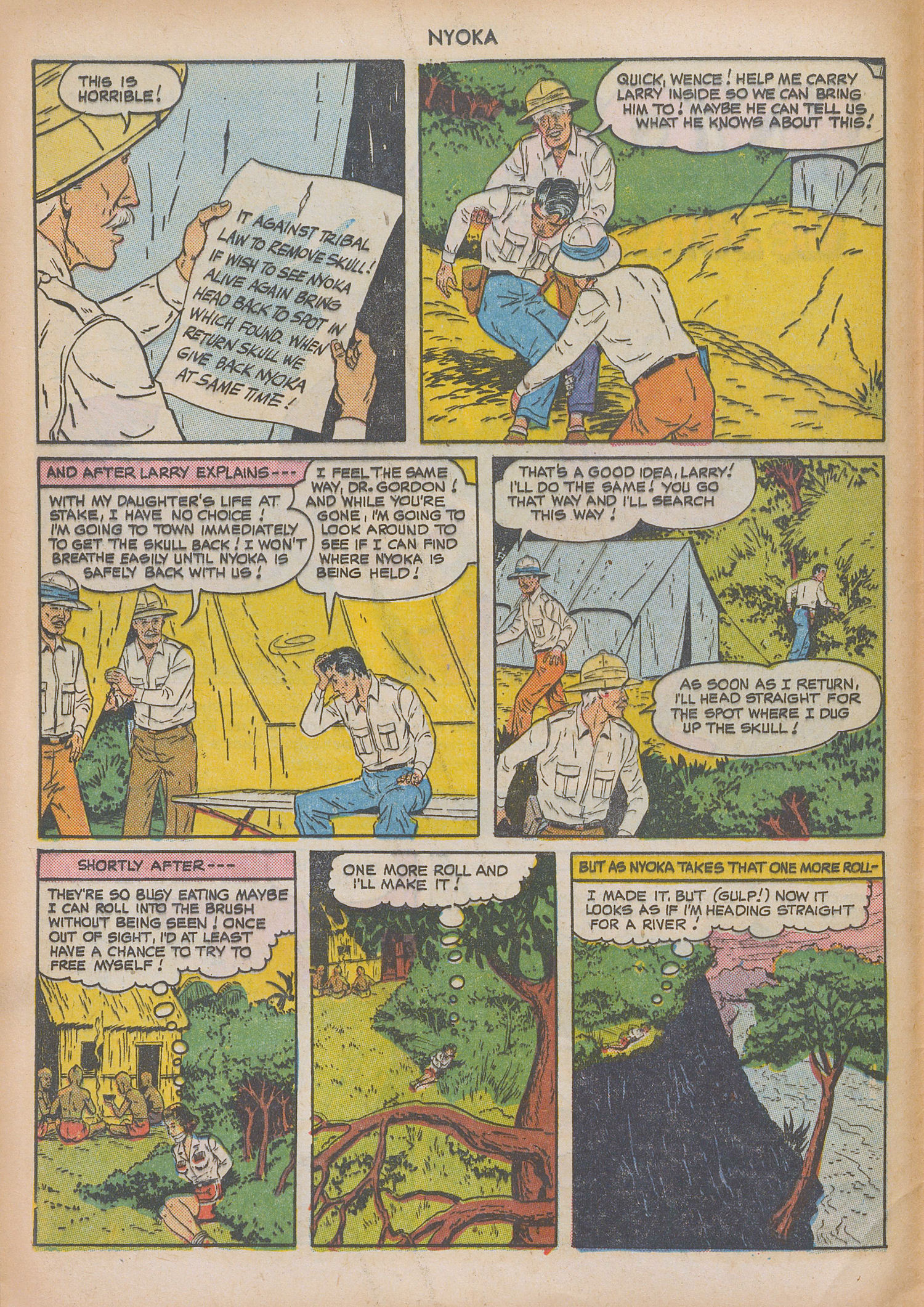 Read online Nyoka the Jungle Girl (1945) comic -  Issue #47 - 17