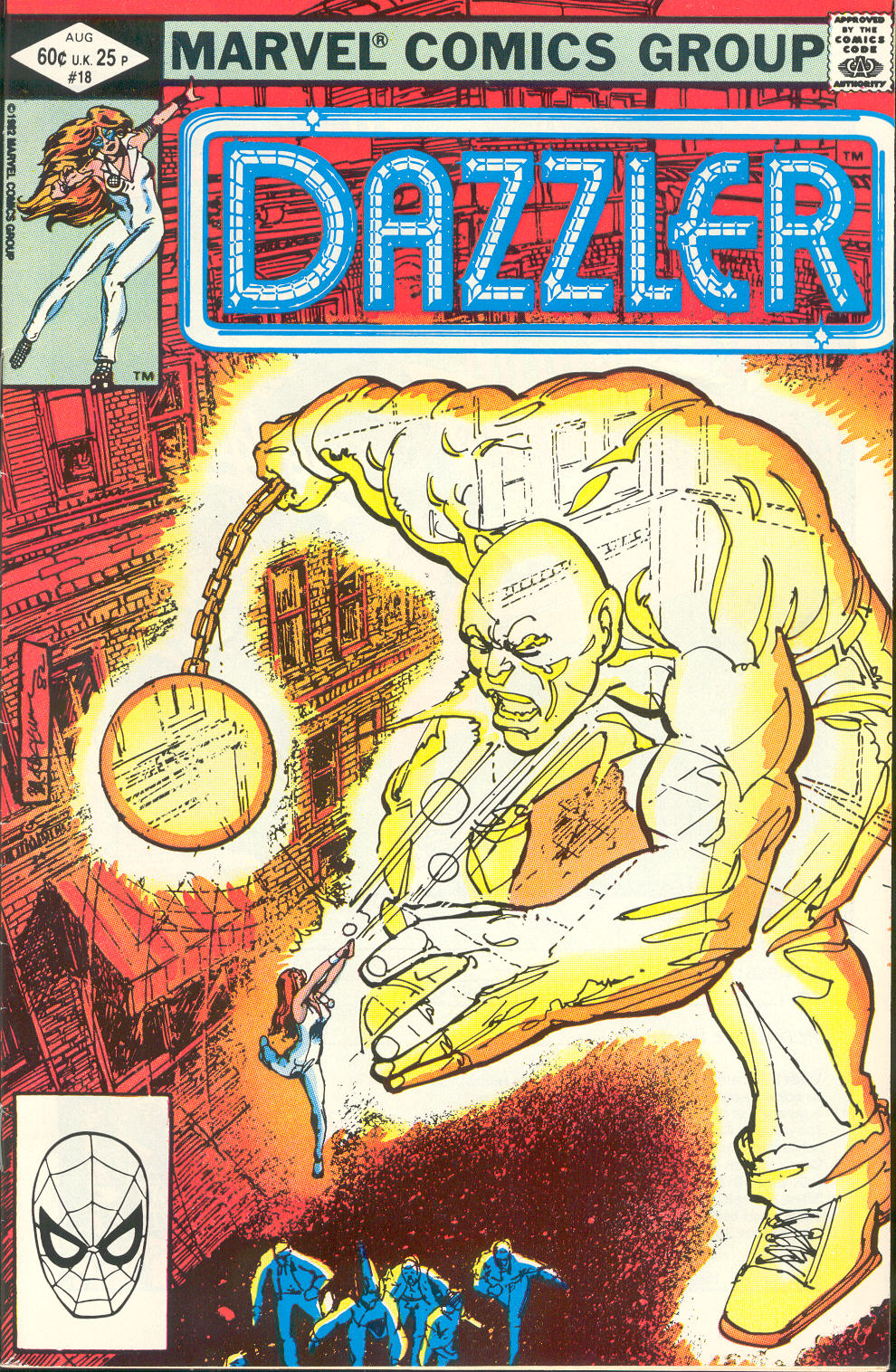 Read online Dazzler (1981) comic -  Issue #18 - 1