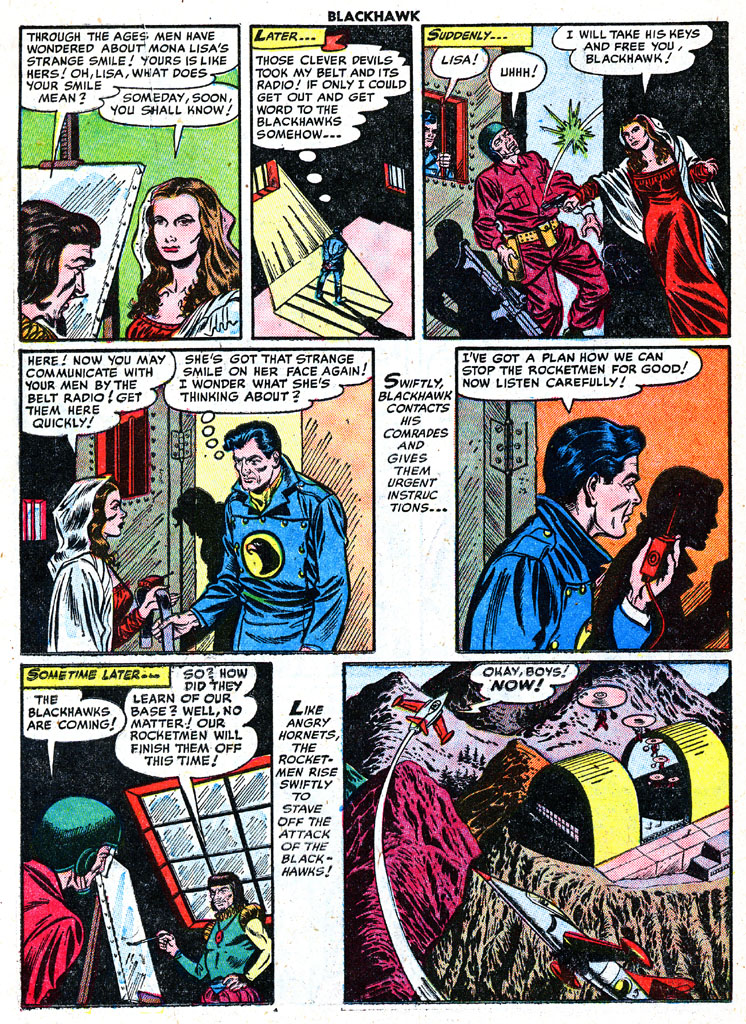 Read online Blackhawk (1957) comic -  Issue #55 - 22