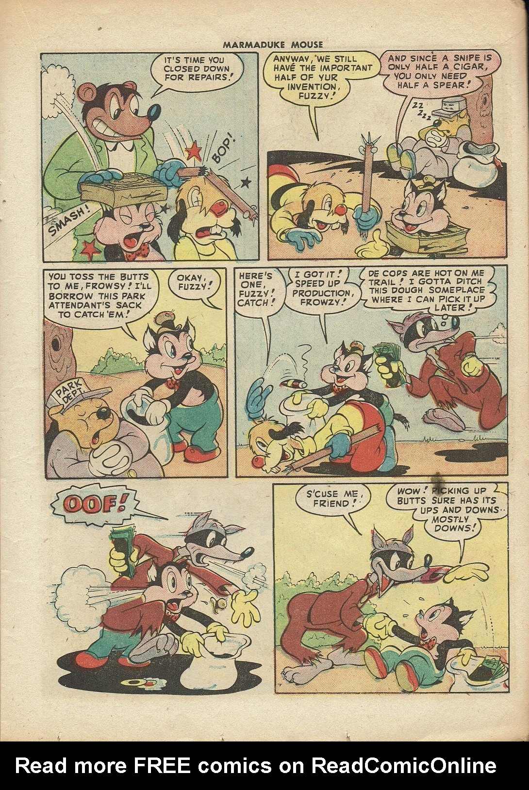 Read online Marmaduke Mouse comic -  Issue #7 - 17