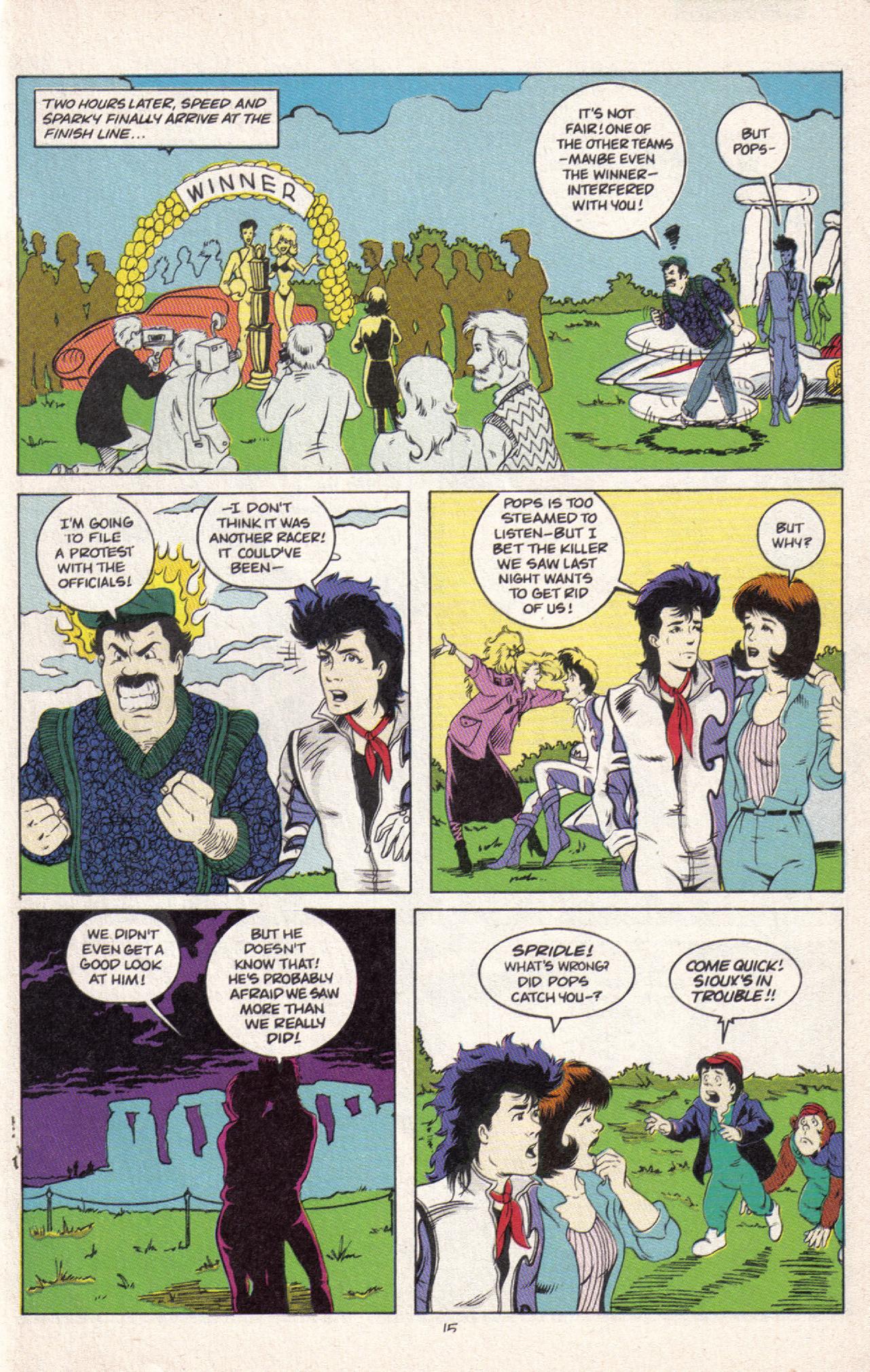 Read online Speed Racer (1987) comic -  Issue #18 - 20