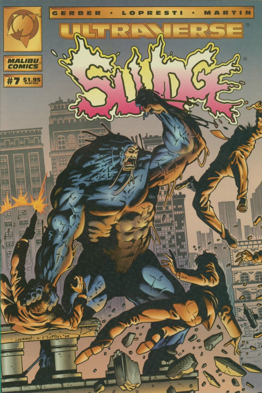 Read online Sludge comic -  Issue #7 - 1