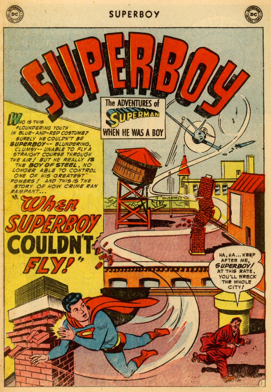 Read online Superboy (1949) comic -  Issue #32 - 13