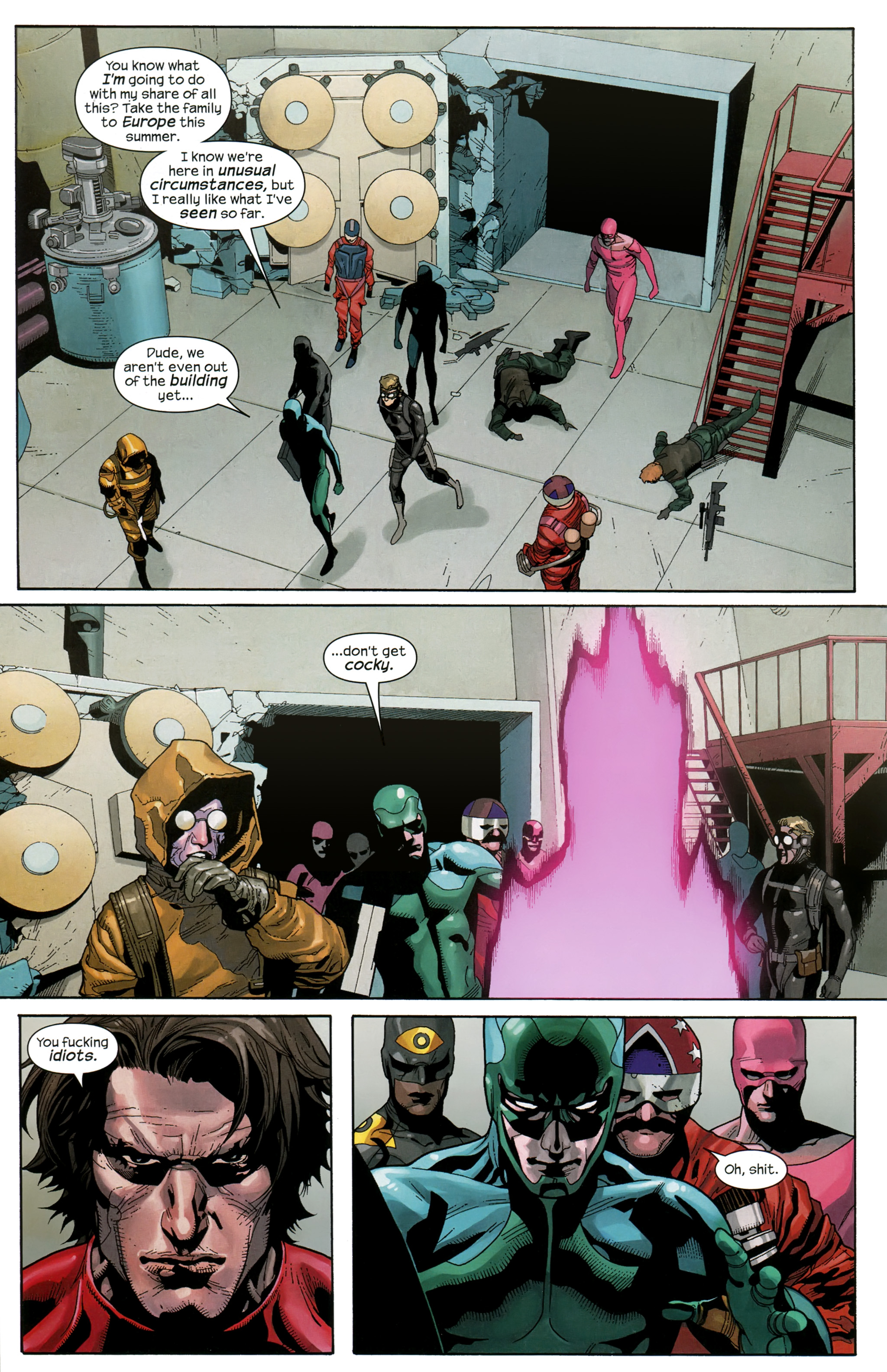 Read online Supercrooks comic -  Issue #4 - 16