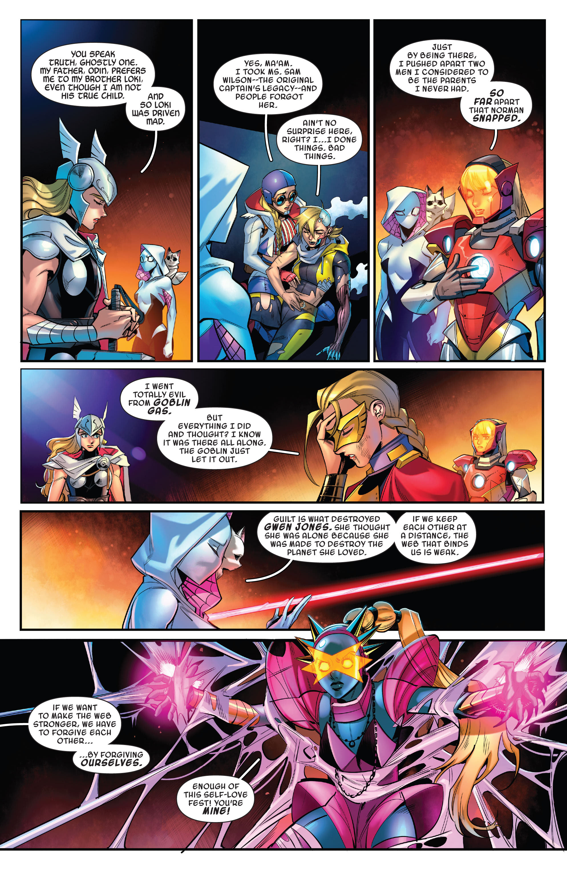 Read online Spider-Gwen: Gwenverse comic -  Issue #5 - 9