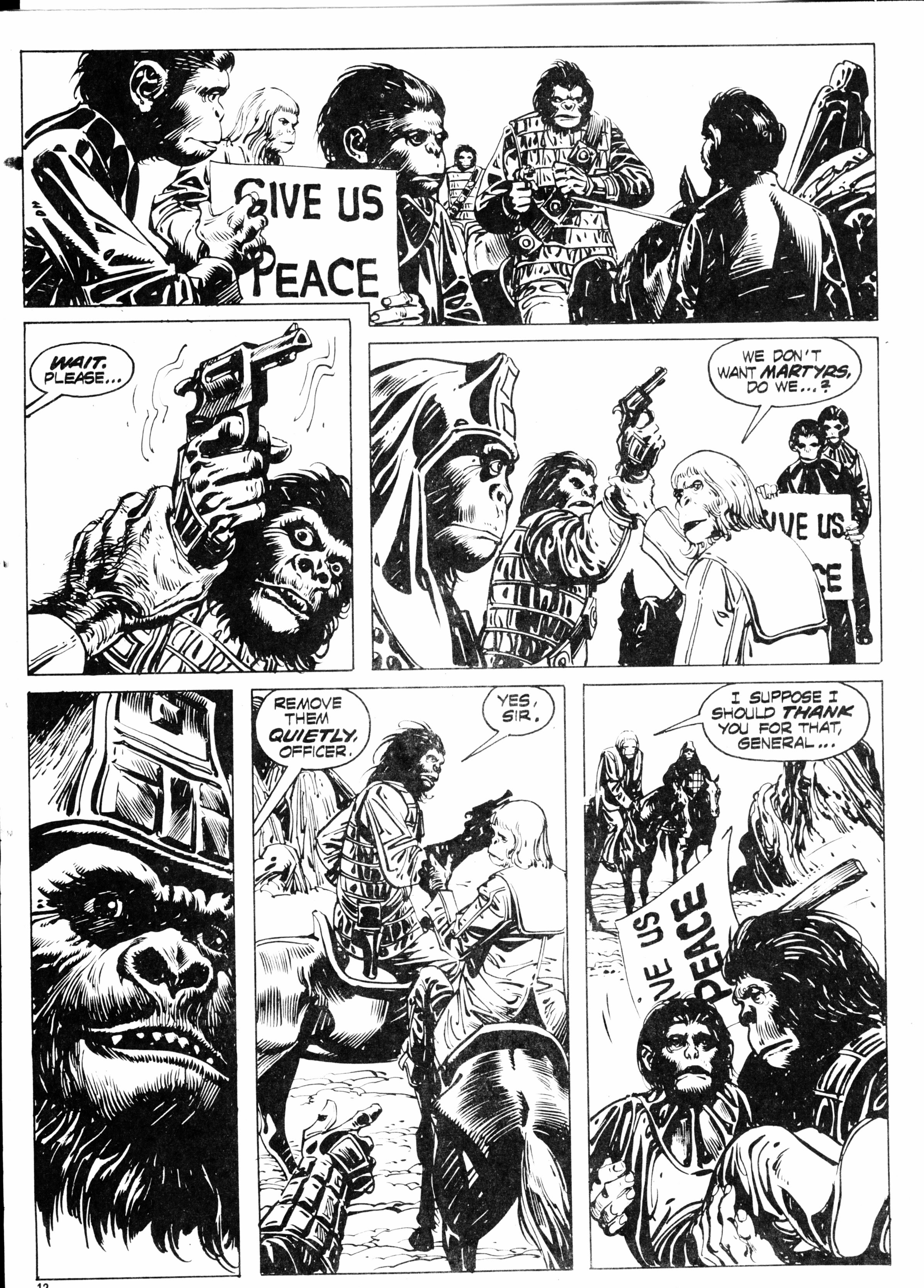Read online Planet of the Apes (1974) comic -  Issue #42 - 12