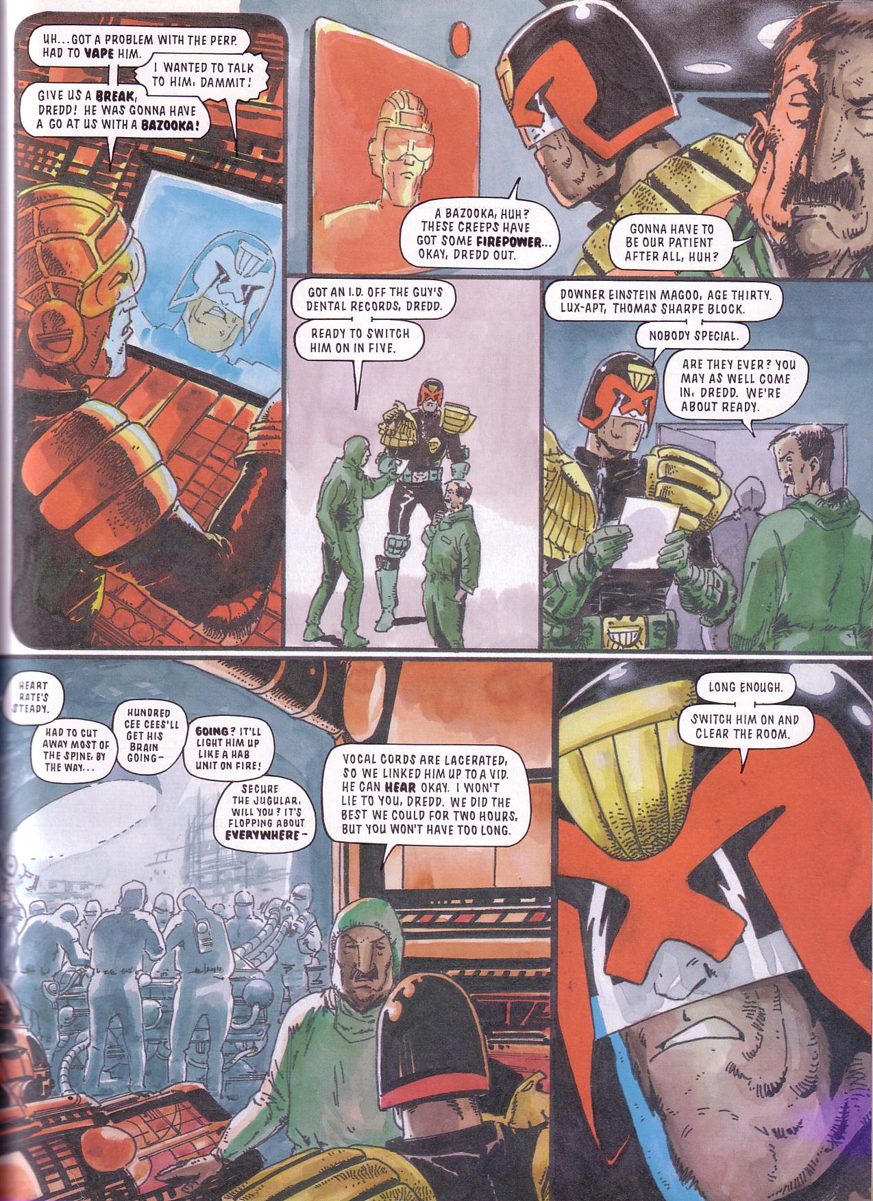 Read online Judge Dredd: Death Aid comic -  Issue # TPB - 27