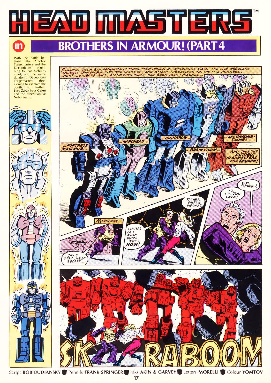 Read online The Transformers (UK) comic -  Issue #145 - 16