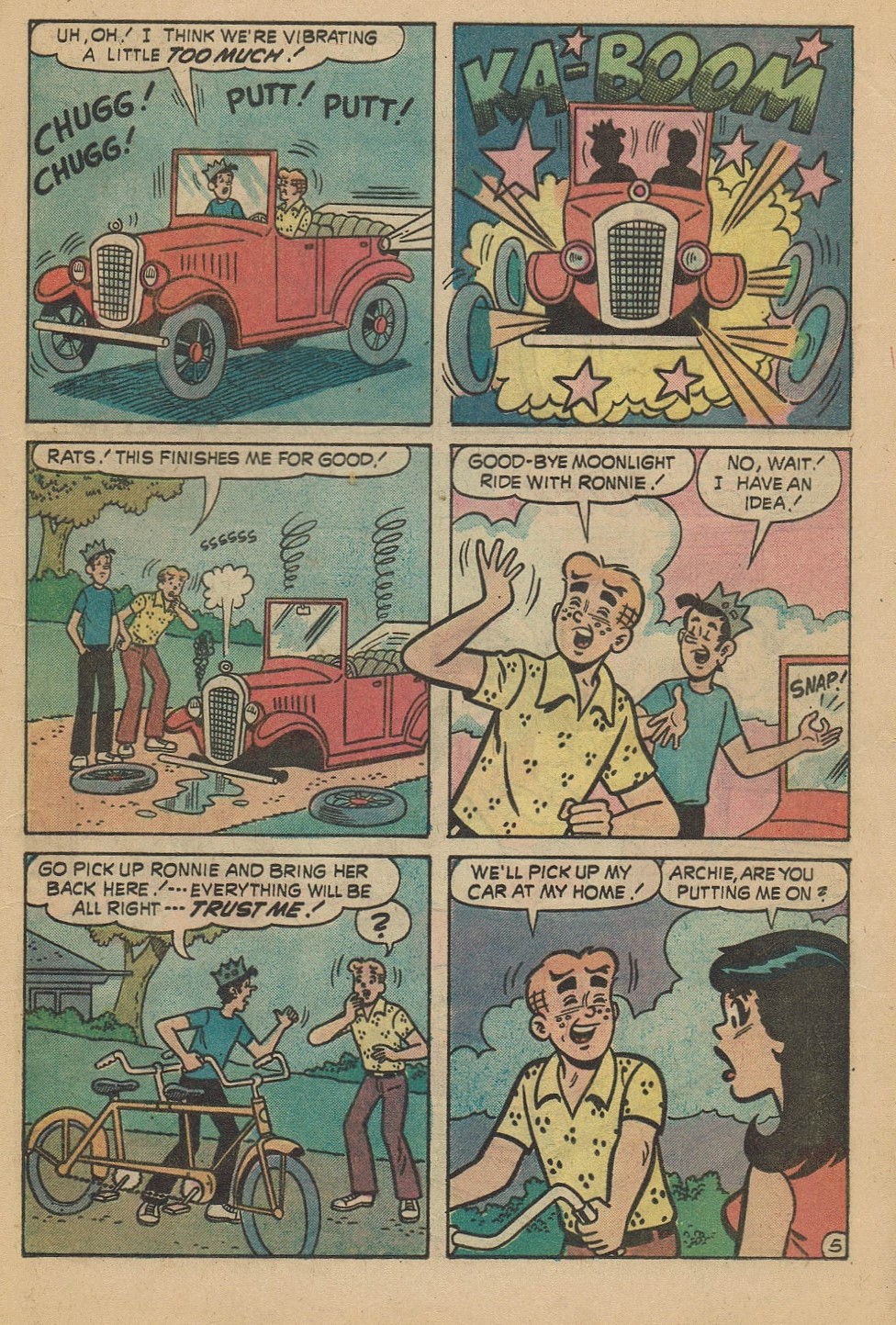 Read online Pep Comics comic -  Issue #291 - 17