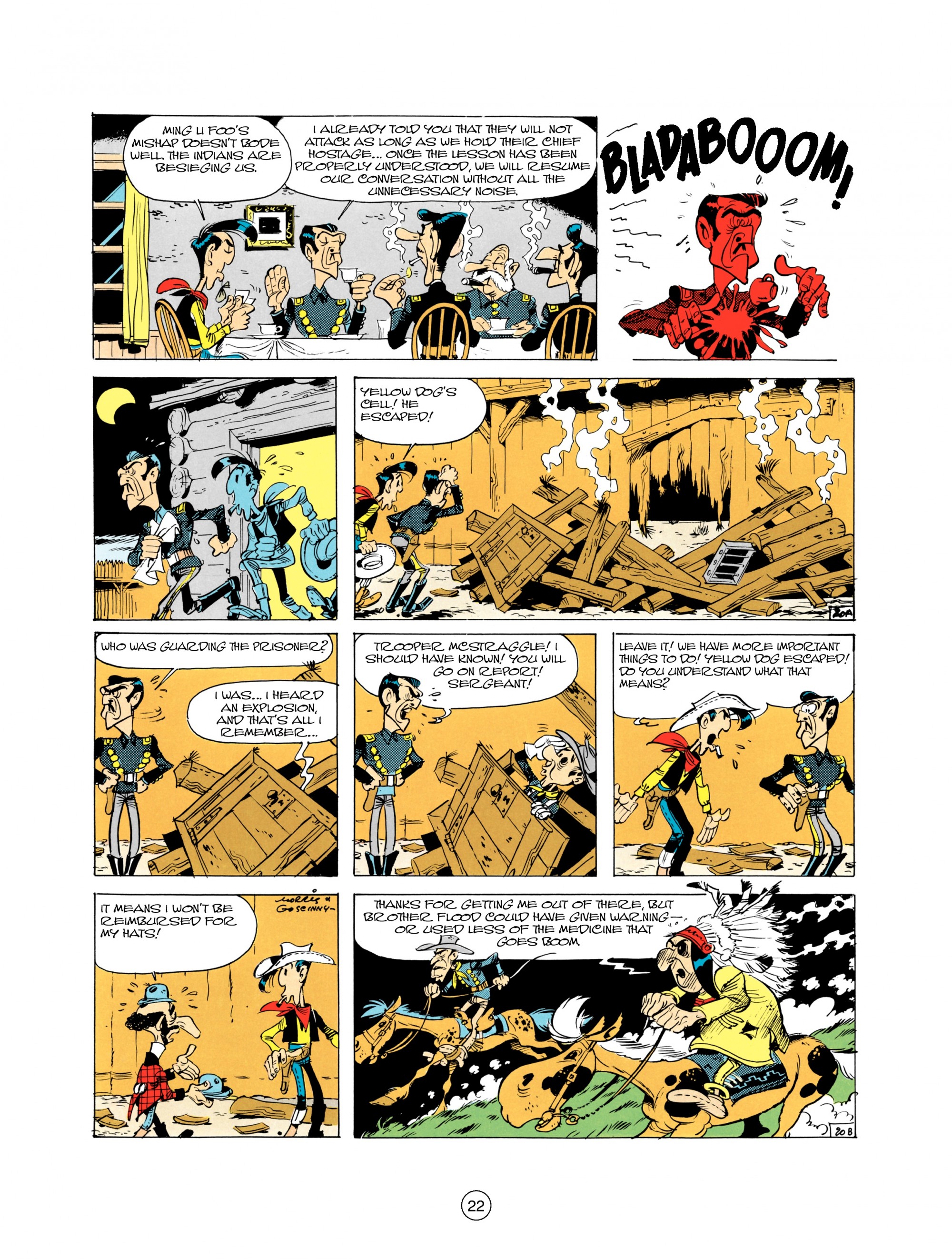 Read online A Lucky Luke Adventure comic -  Issue #21 - 22