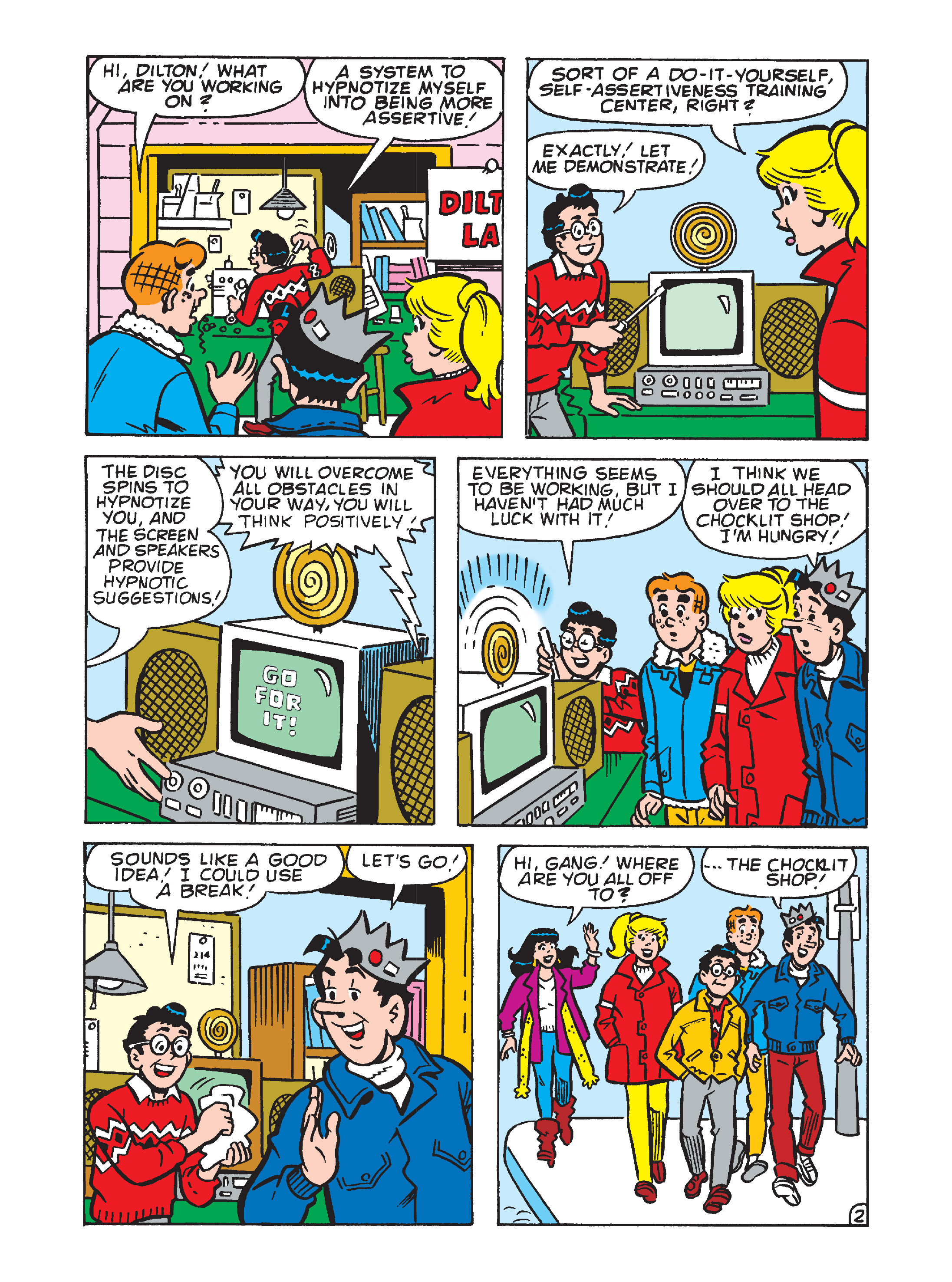 Read online Archie's Funhouse Double Digest comic -  Issue #12 - 147