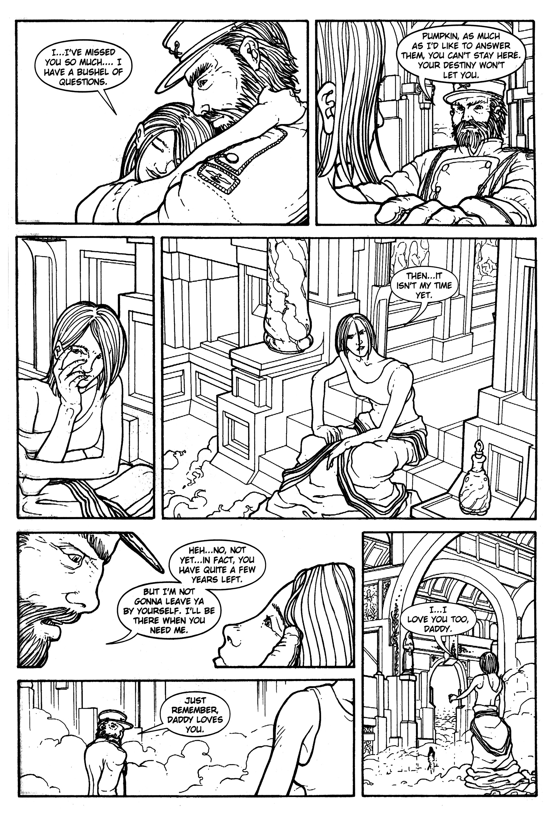 Read online Warrior Nun: Black & White comic -  Issue #13 - 9