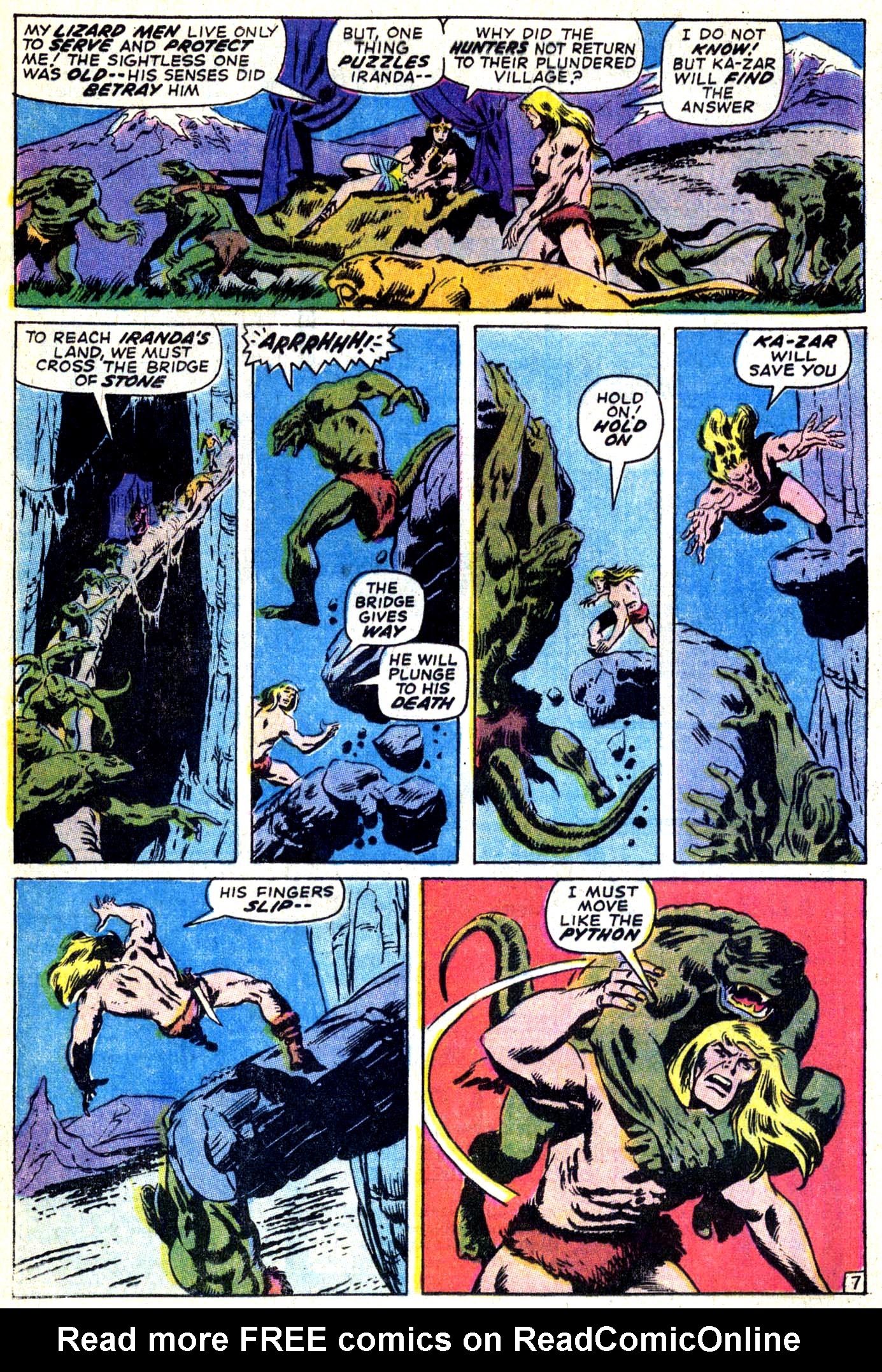 Read online Astonishing Tales (1970) comic -  Issue #9 - 7