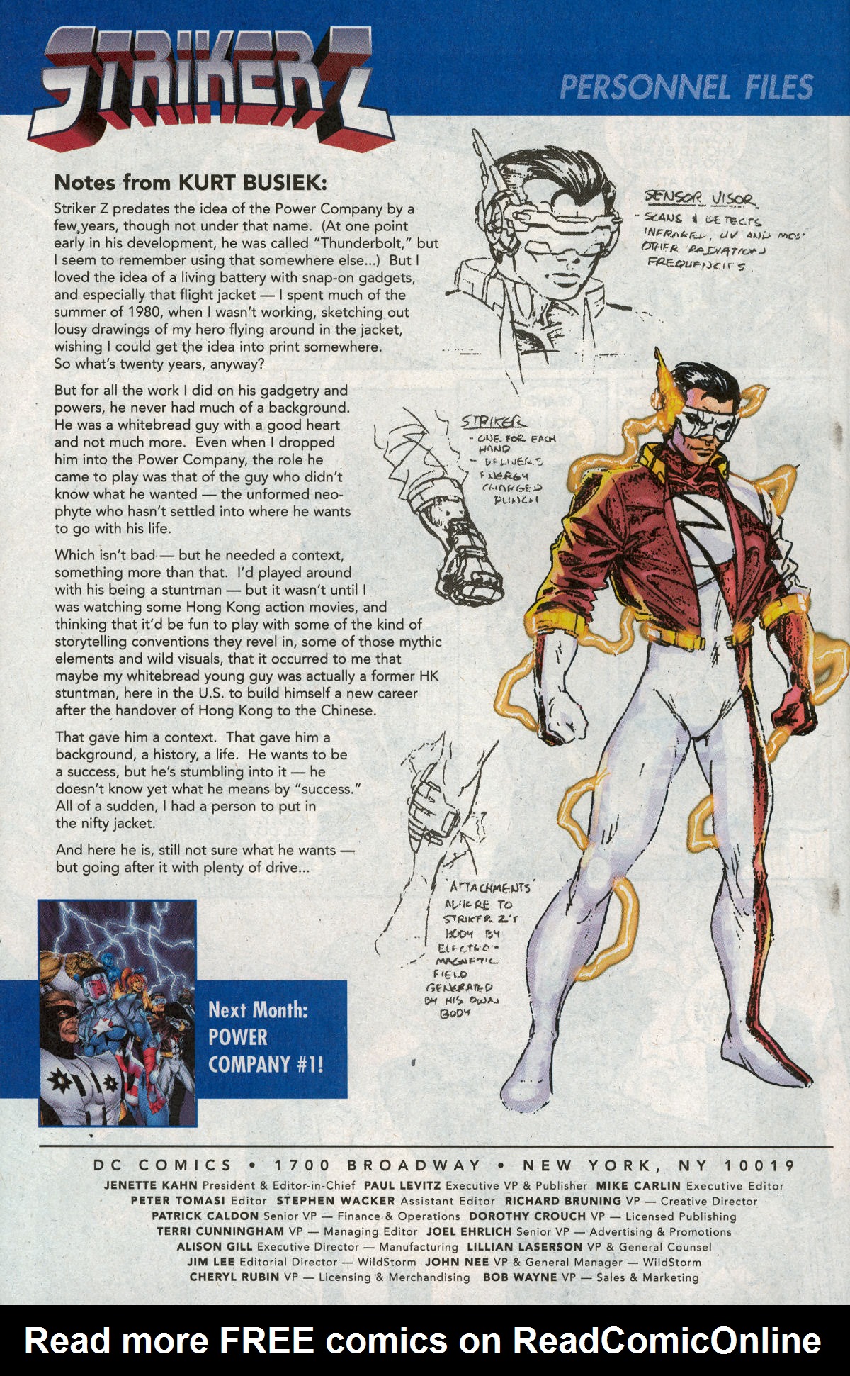 Read online The Power Company: Striker Z comic -  Issue # Full - 41