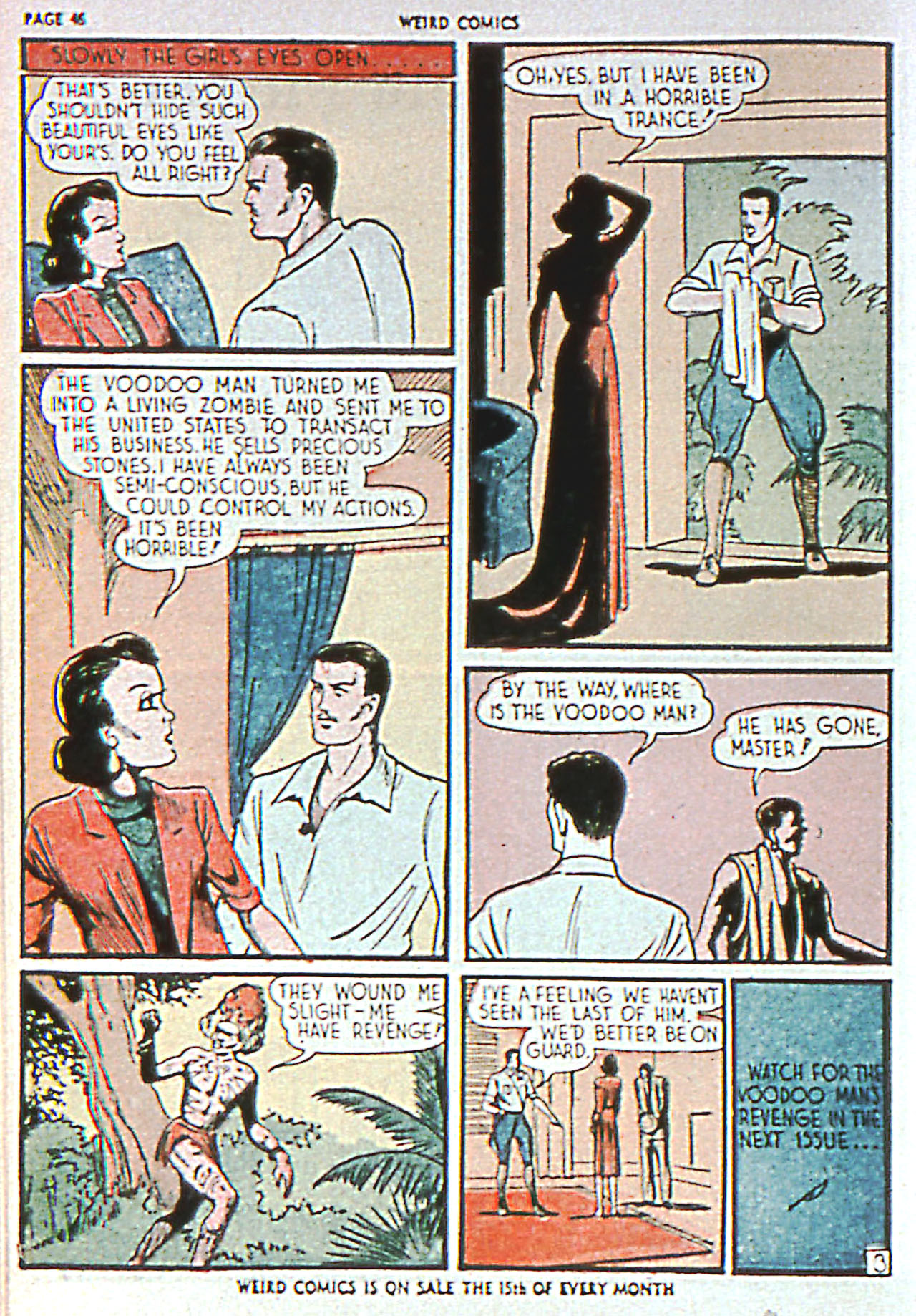 Read online Weird Comics comic -  Issue #1 - 46