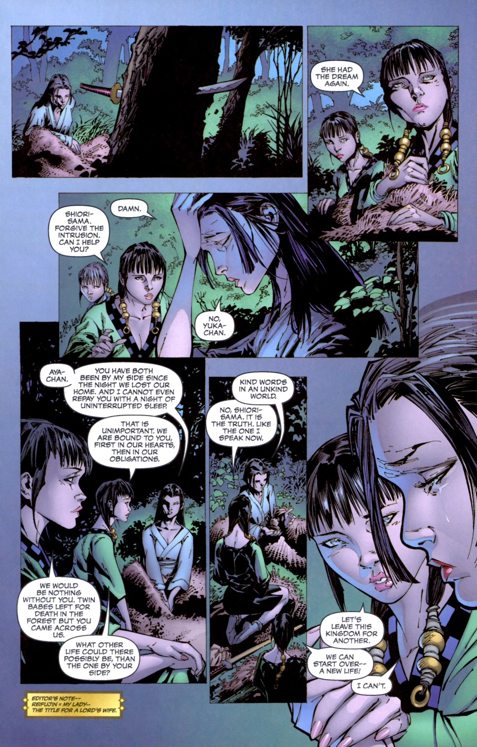 Read online Witchblade: Obakemono comic -  Issue # TPB - 9