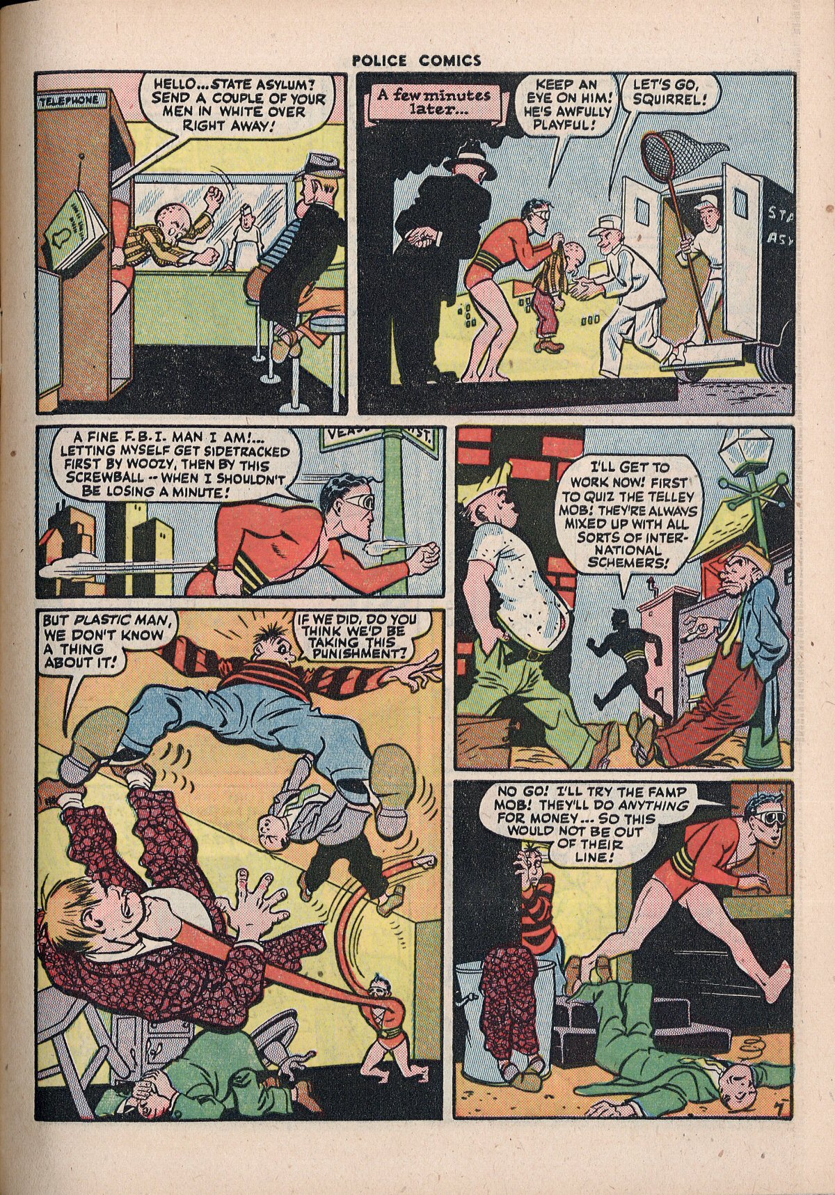 Read online Police Comics comic -  Issue #42 - 9