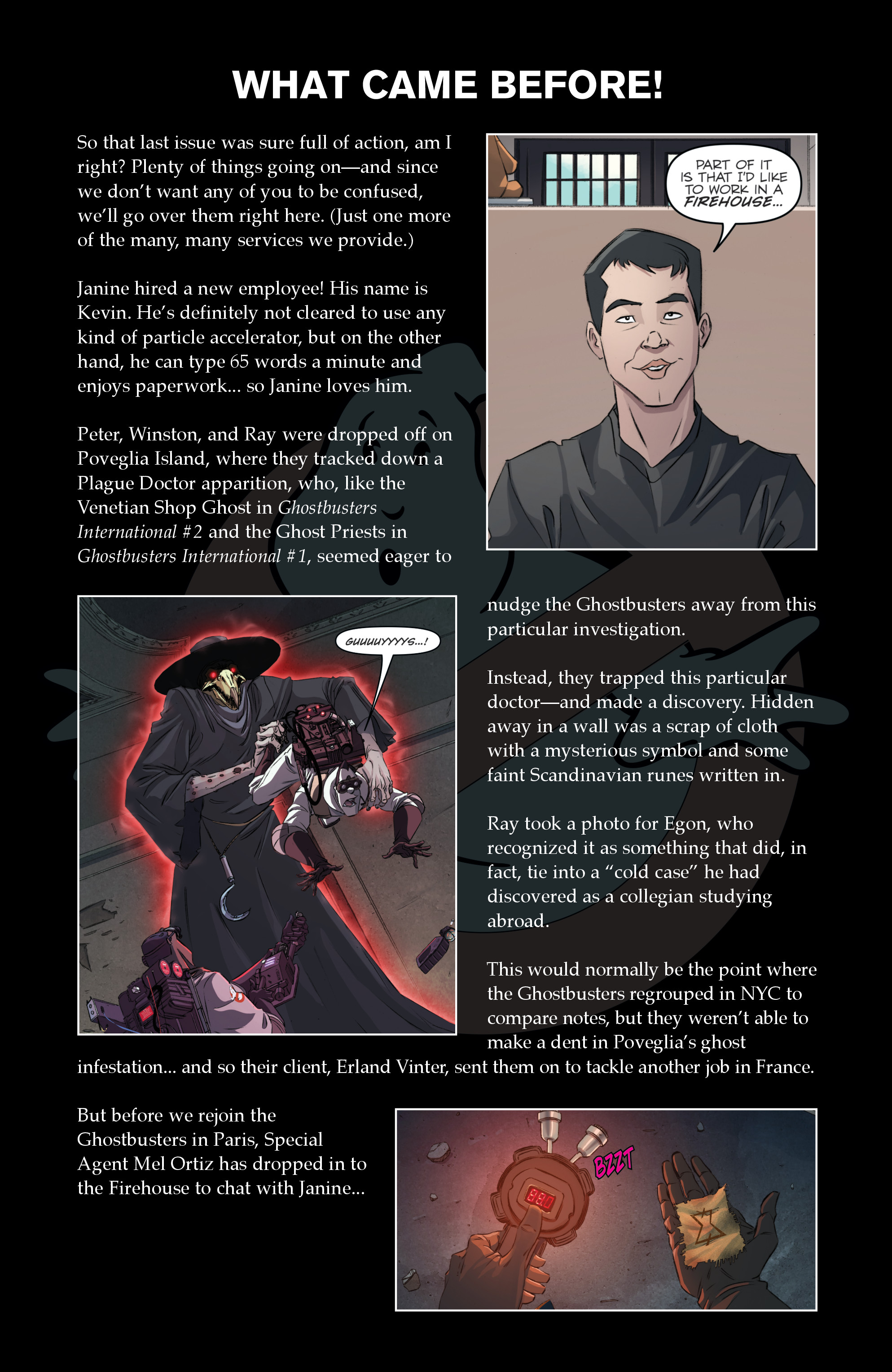 Read online Ghostbusters: International comic -  Issue #4 - 4
