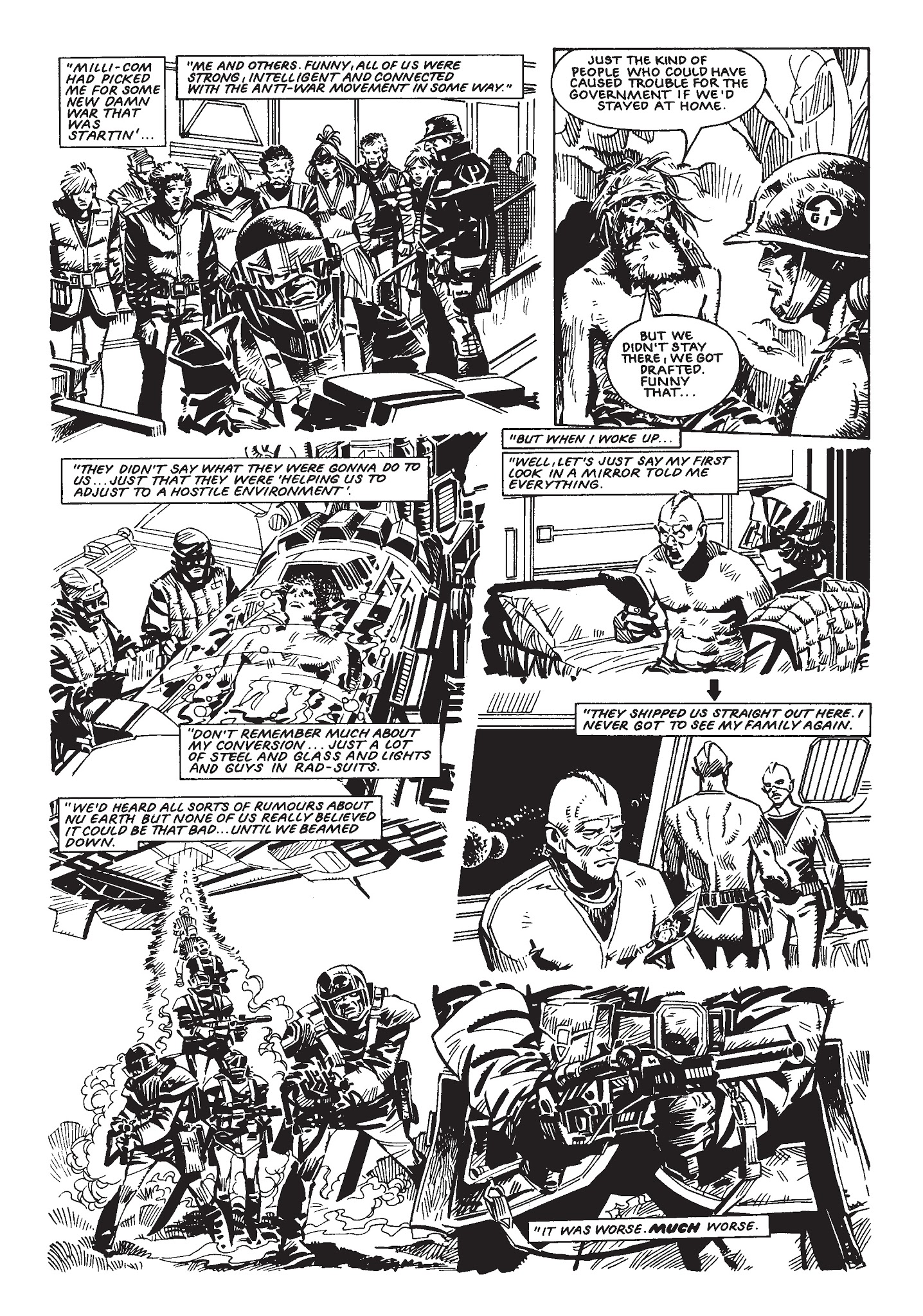 Read online Rogue Trooper: Tales of Nu-Earth comic -  Issue # TPB 1 - 391