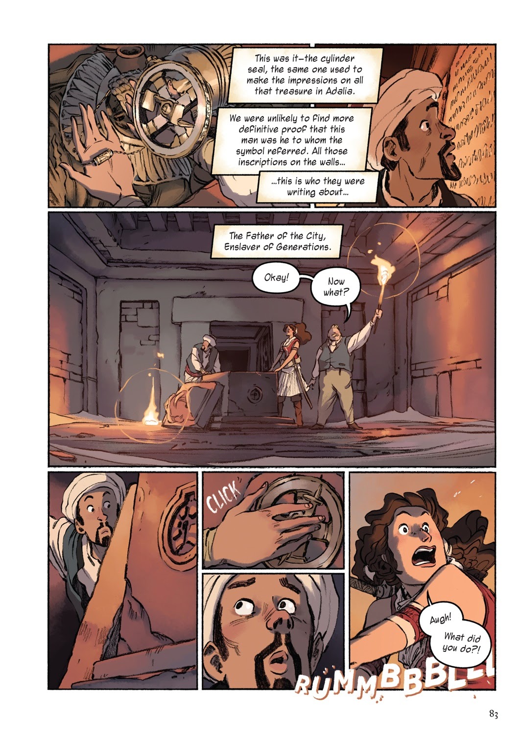 Read online Delilah Dirk and the Pillars of Hercules comic -  Issue # TPB (Part 1) - 81