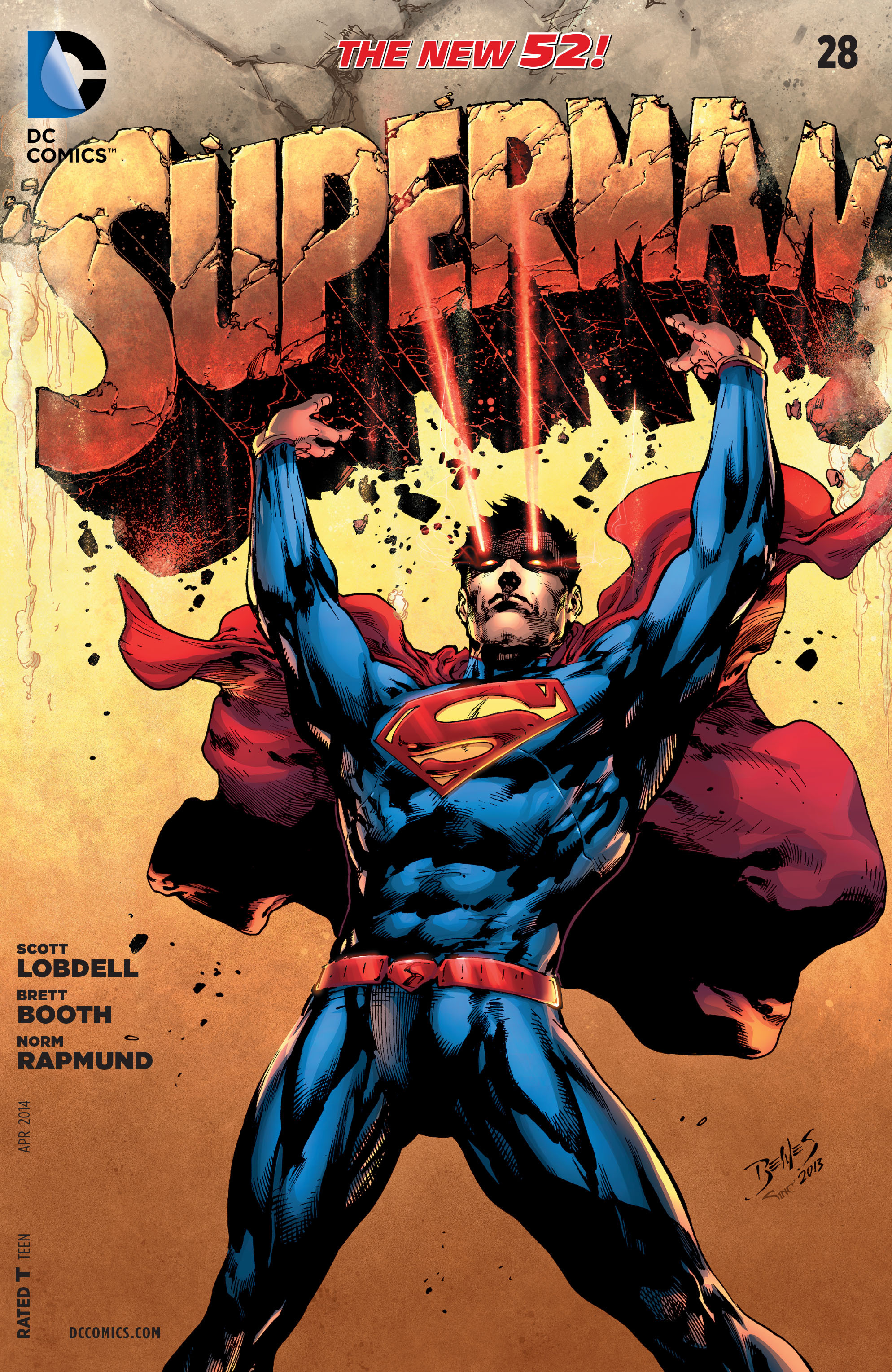 Read online Superman (2011) comic -  Issue #28 - 1