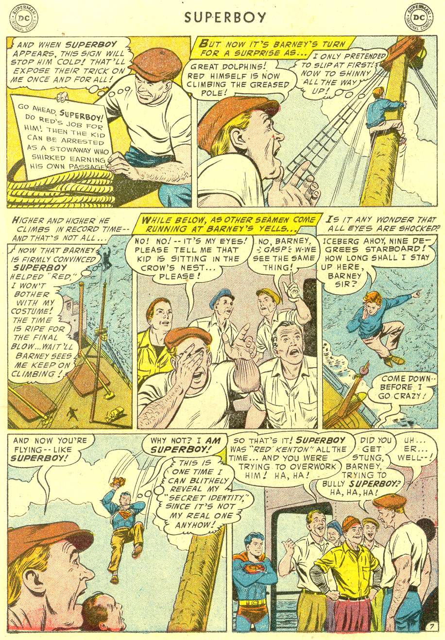 Read online Superboy (1949) comic -  Issue #42 - 17