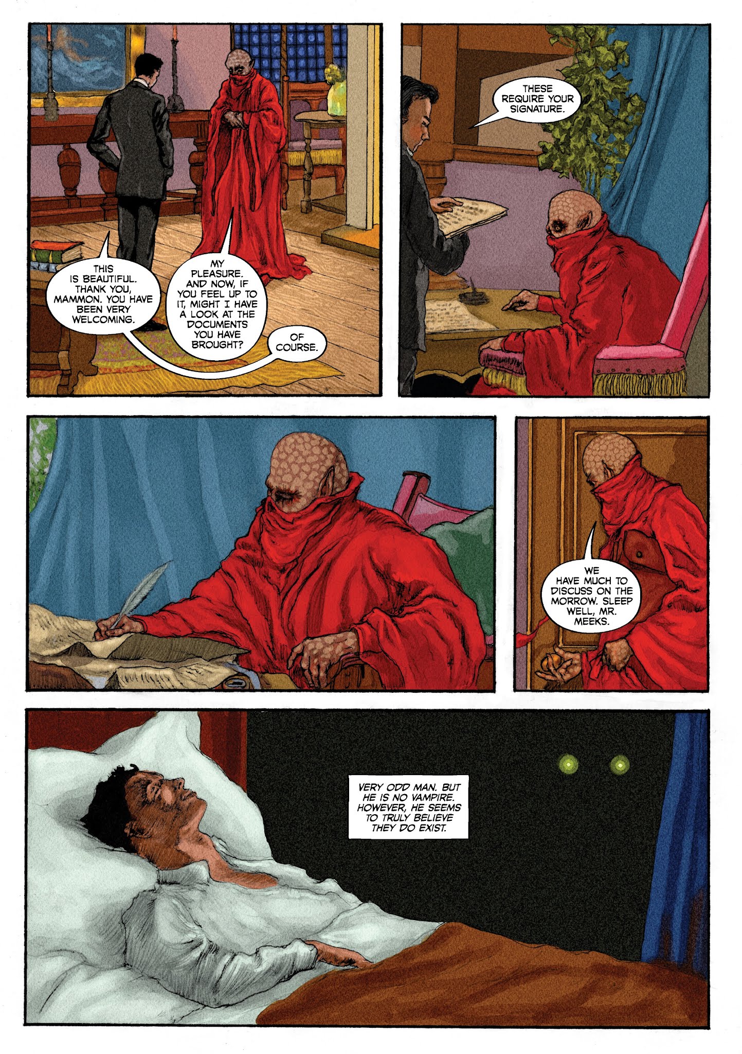 Read online Mammon comic -  Issue # TPB - 27