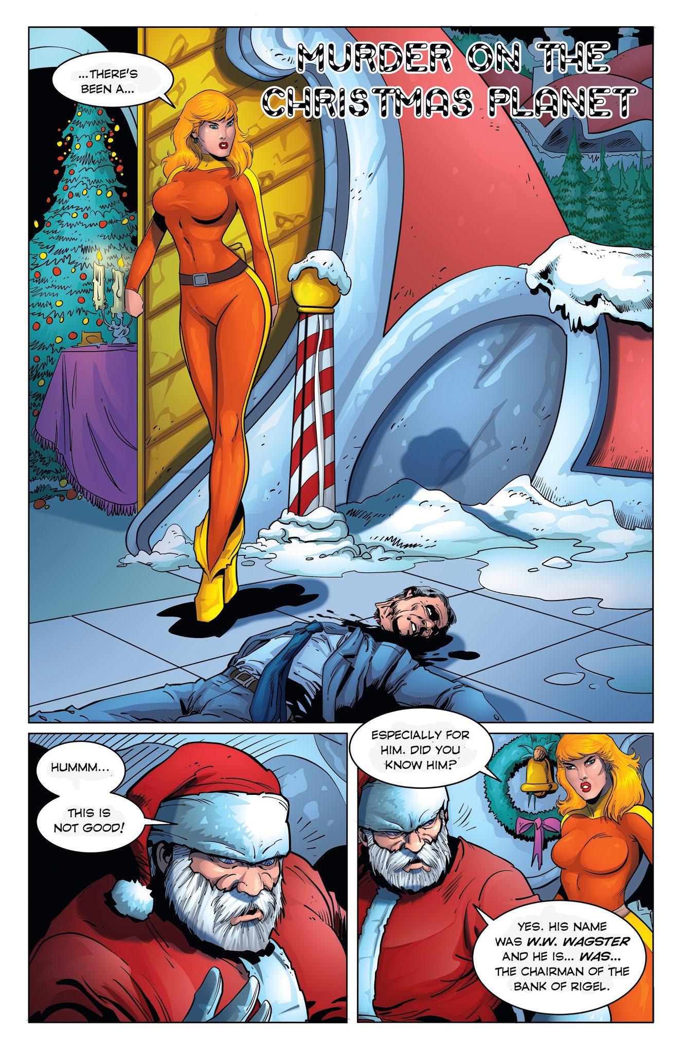 Read online Barbarella Holiday Special comic -  Issue # Full - 7