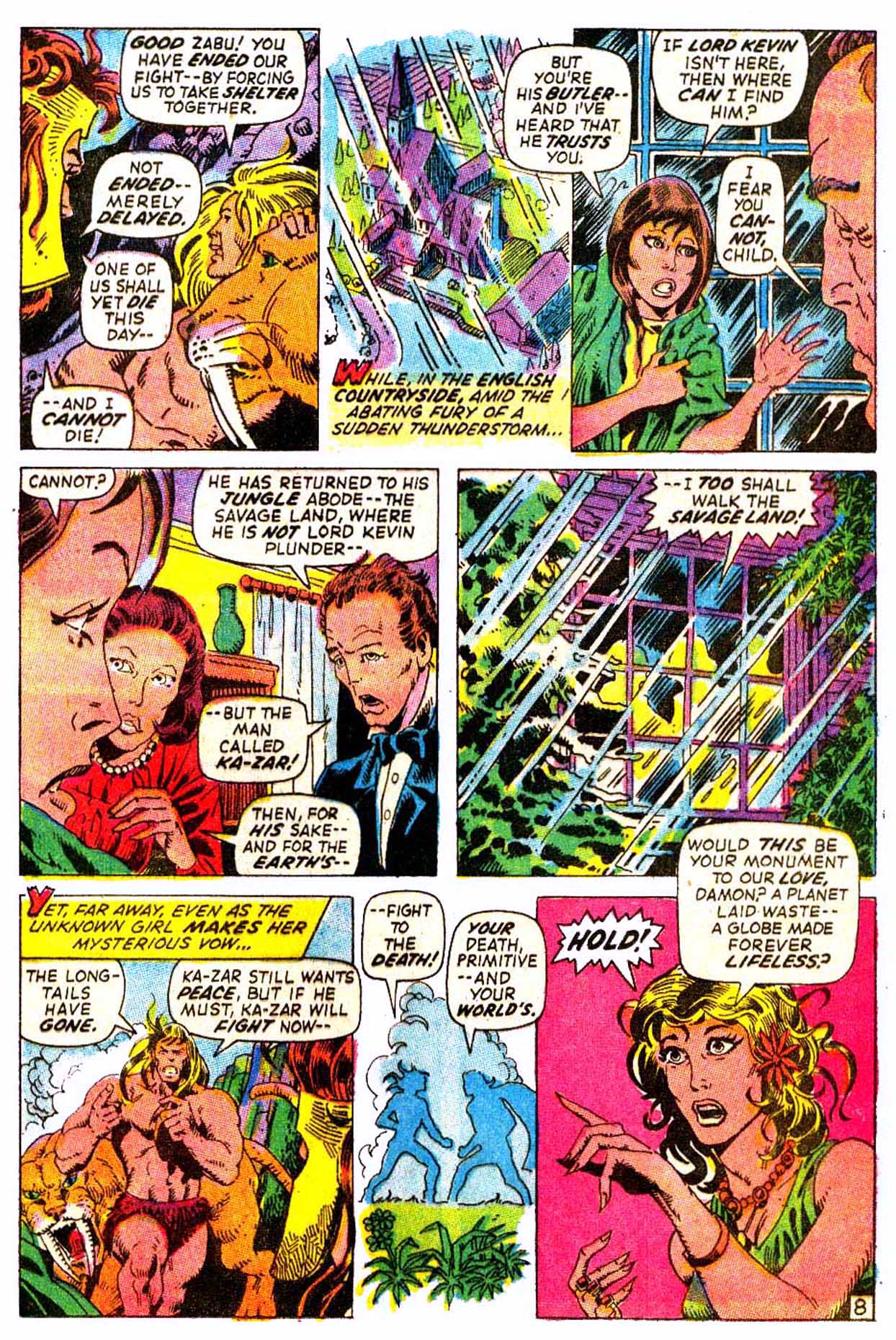 Read online Astonishing Tales (1970) comic -  Issue #7 - 19