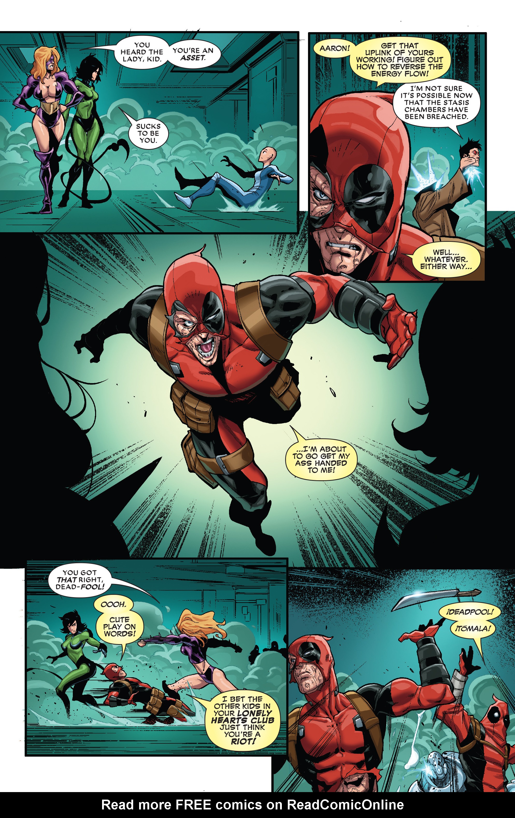 Read online Deadpool & the Mercs For Money [II] comic -  Issue #5 - 14