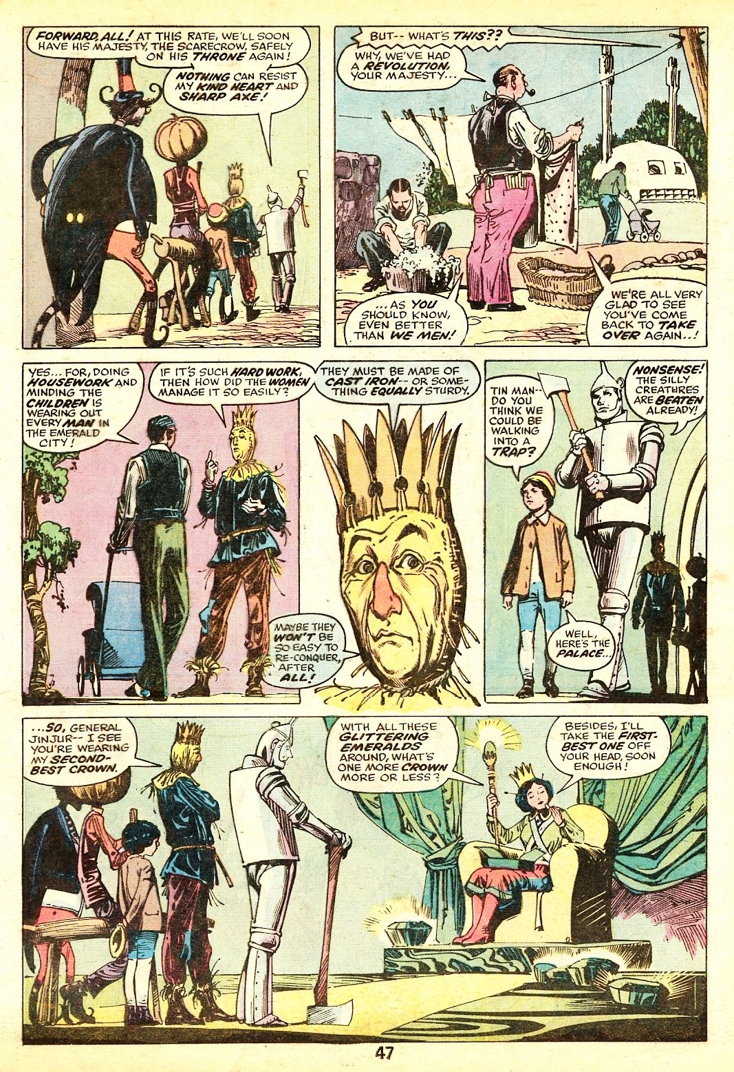 Read online Marvel Treasury of Oz comic -  Issue #1 - 46