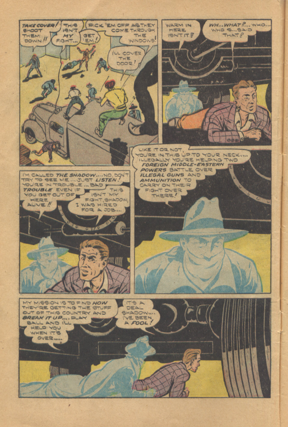 Read online Shadow Comics comic -  Issue #95 - 10