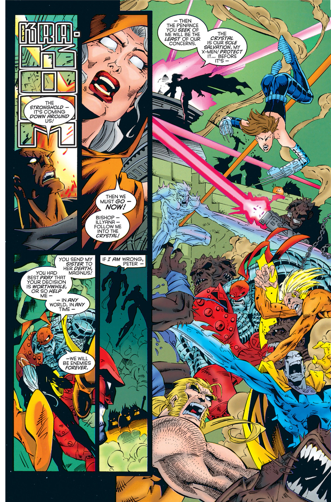 Read online X-Men: The Complete Age of Apocalypse Epic comic -  Issue # TPB 4 - 207