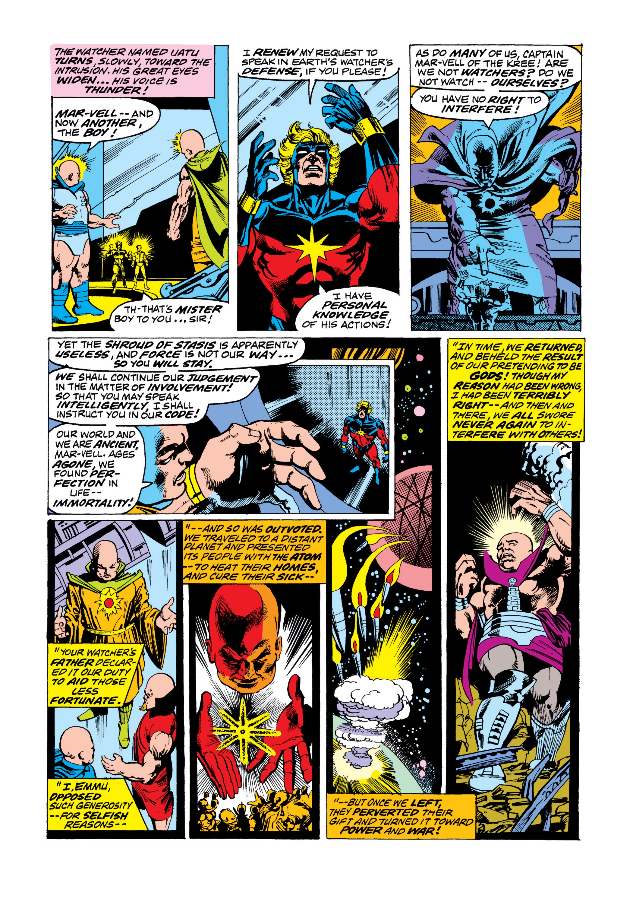 Read online Marvel Masterworks: Captain Marvel comic -  Issue # TPB 4 (Part 1) - 95