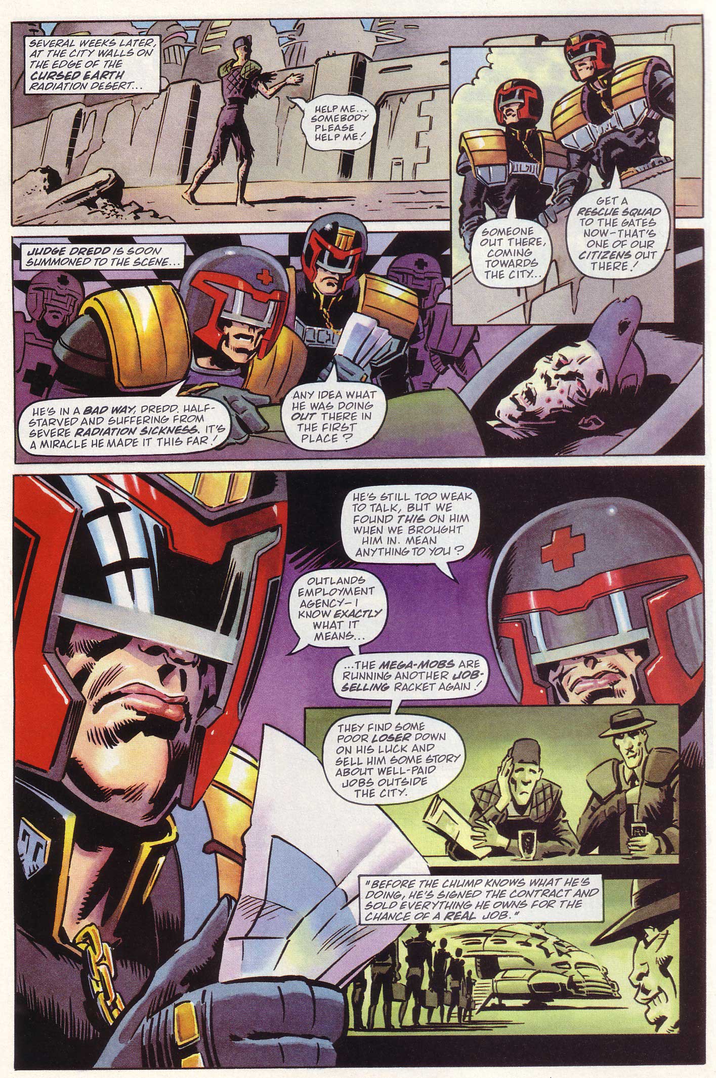 Read online Judge Dredd Lawman of the Future comic -  Issue #9 - 30