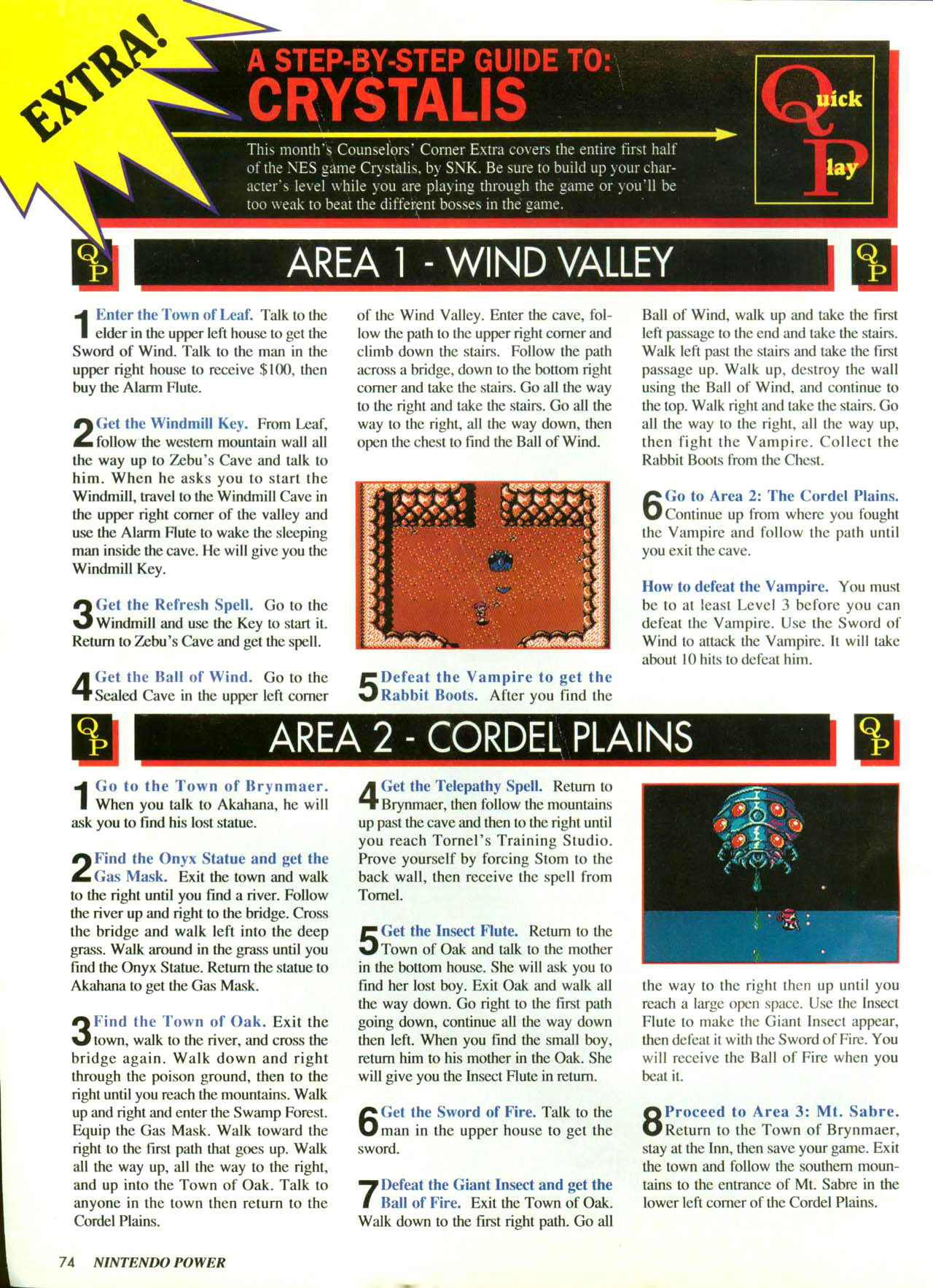Read online Nintendo Power comic -  Issue #59 - 71