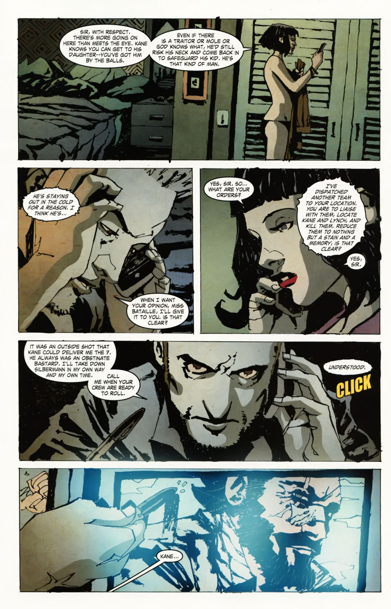 Read online Kane & Lynch comic -  Issue #4 - 7