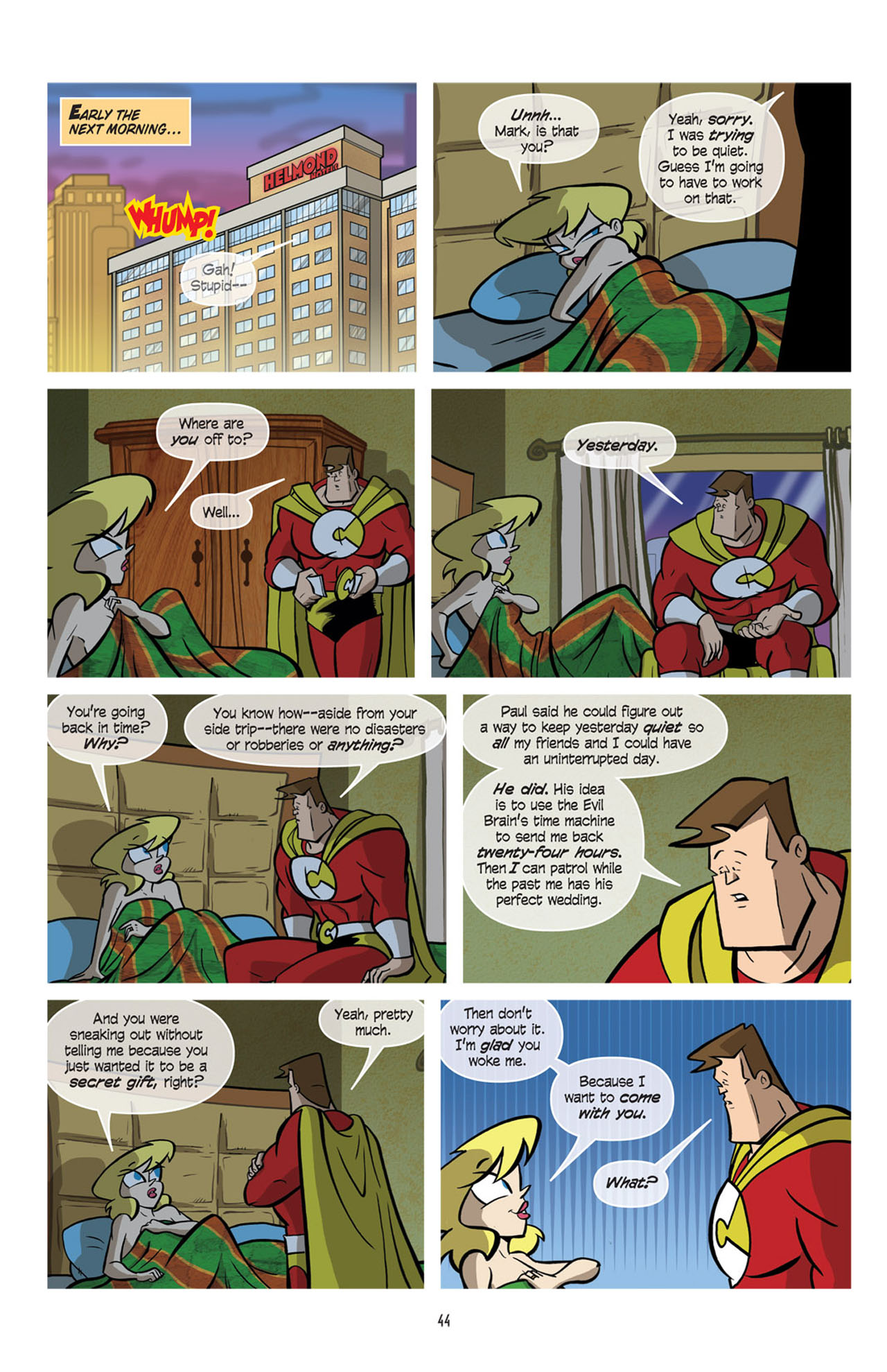 Read online Love and Capes comic -  Issue #12 - 46