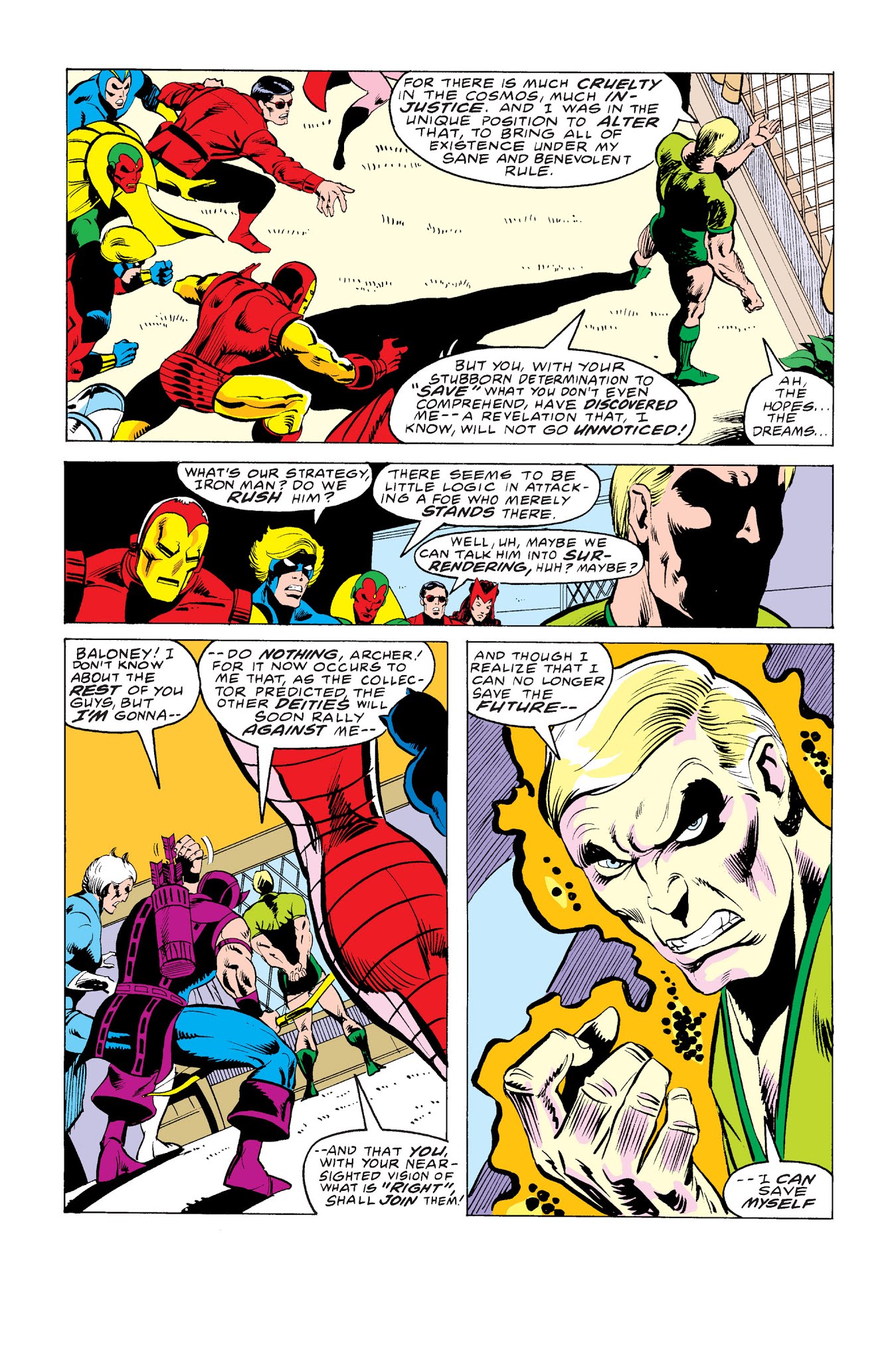 Read online The Avengers (1963) comic -  Issue # _TPB The Korvac Saga - 199