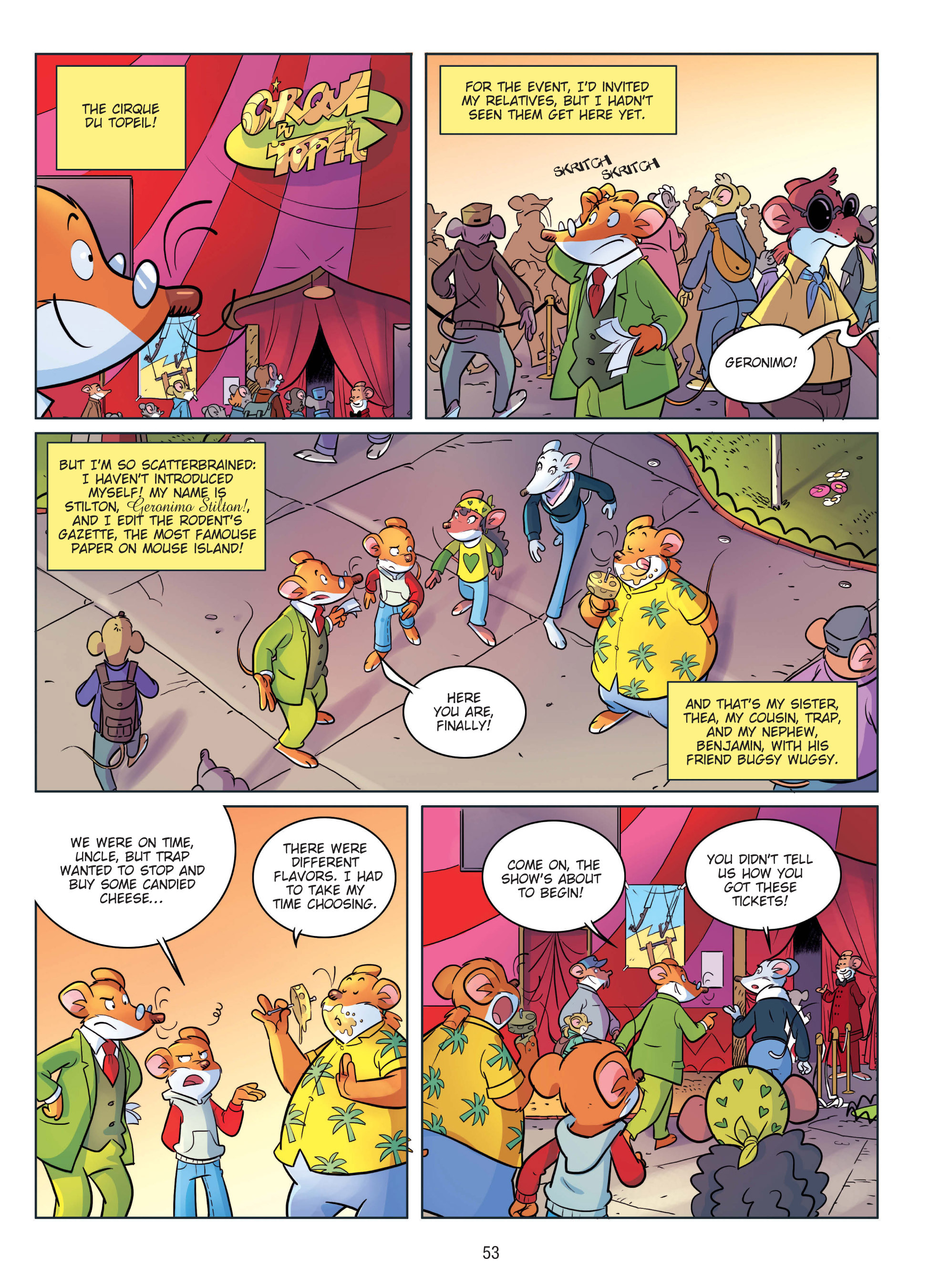 Read online Geronimo Stilton comic -  Issue # TPB 13 - 54